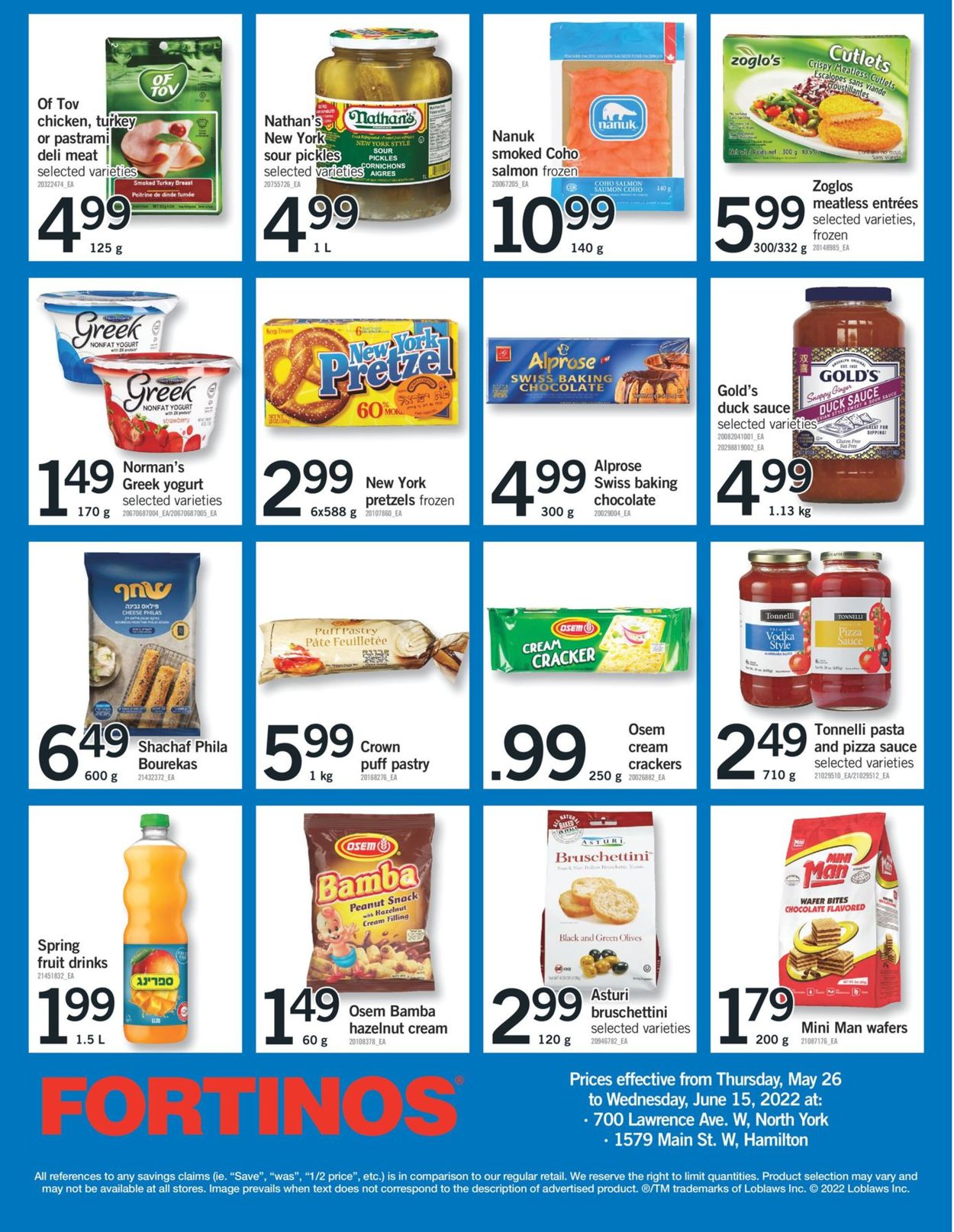 Fortinos Flyer - 05/26-06/01/2022 (Page 27)
