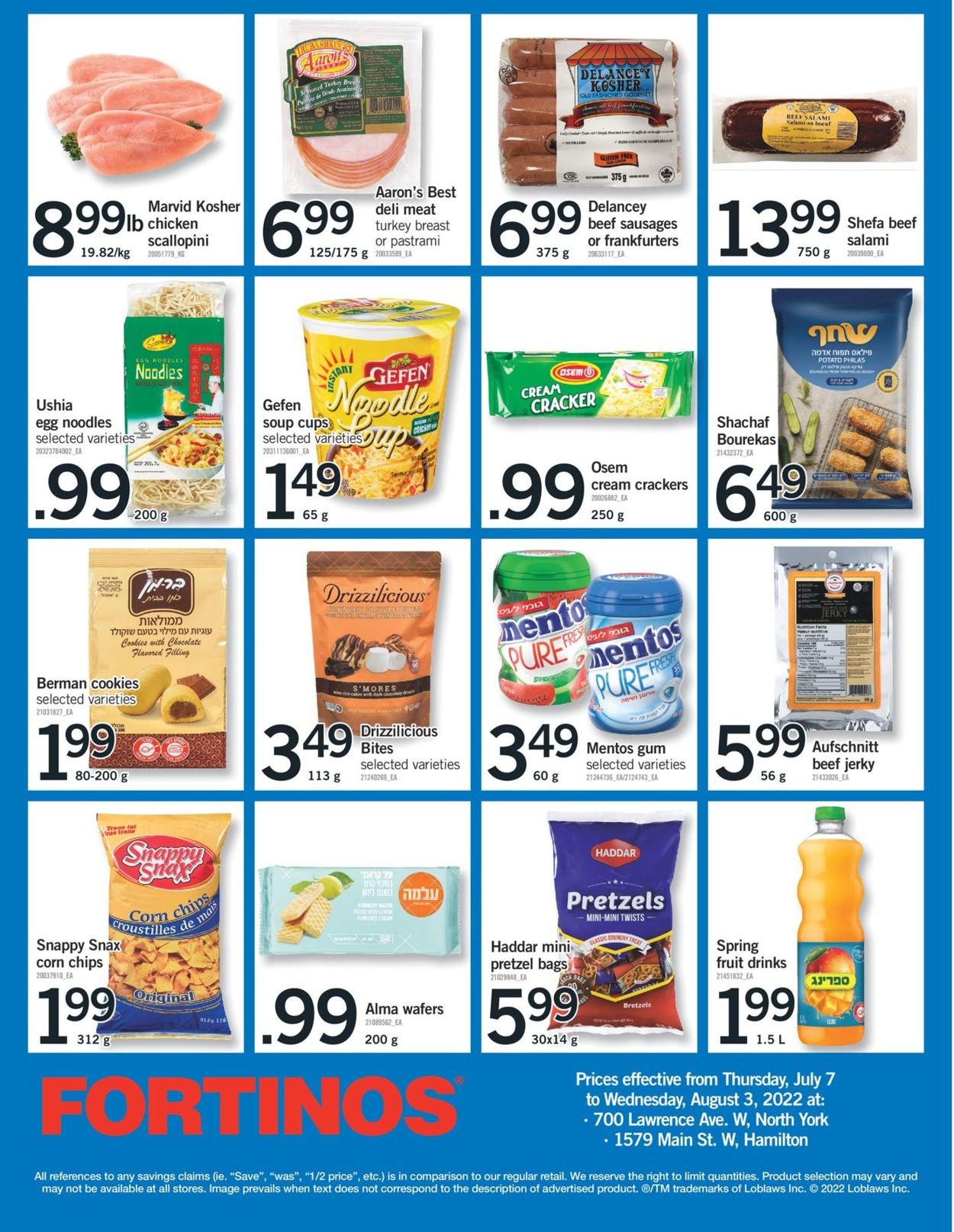 Fortinos Flyer - 07/21-07/27/2022 (Page 23)