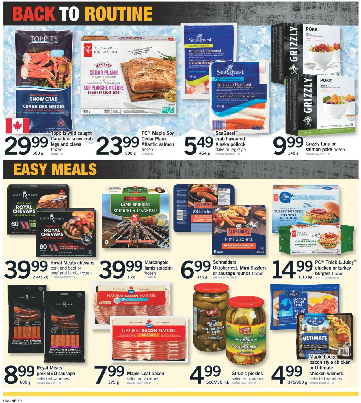 Fortinos Flyer - 09/01-09/07/2022 (Page 20)