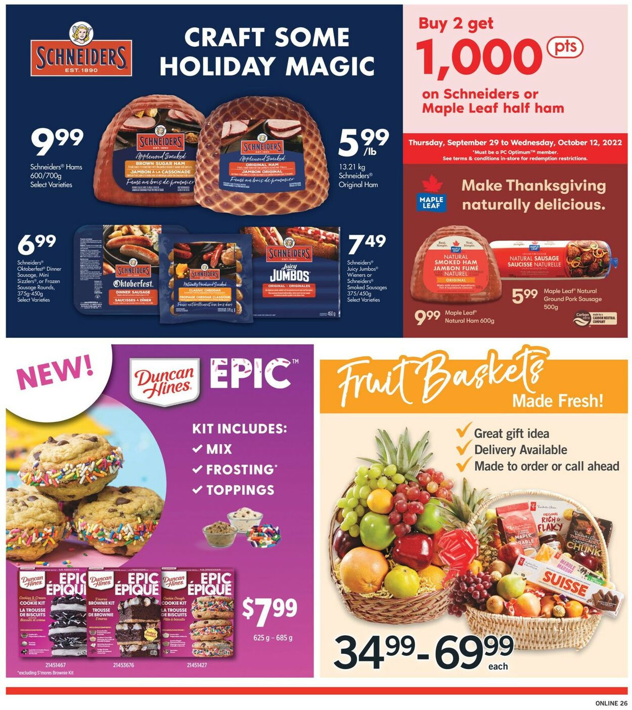 Fortinos Flyer - 09/29-10/05/2022 (Page 29)