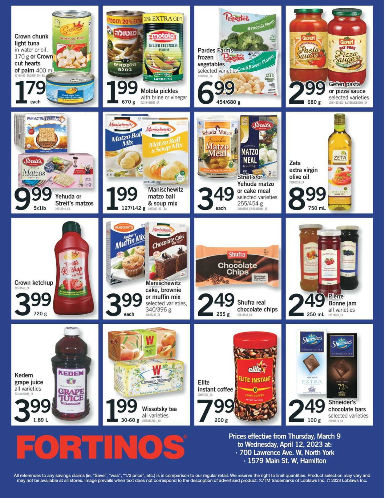 Fortinos Flyer - 04/06-04/08/2023 (Page 34)