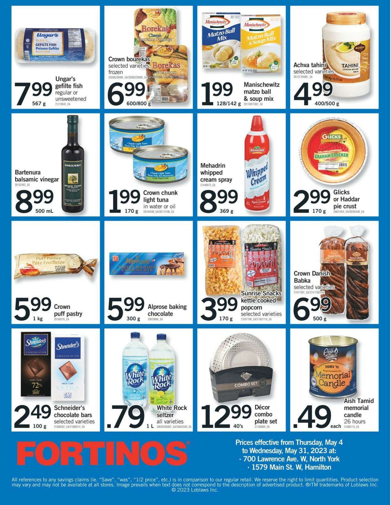 Fortinos Flyer - 05/04-05/10/2023 (Page 30)