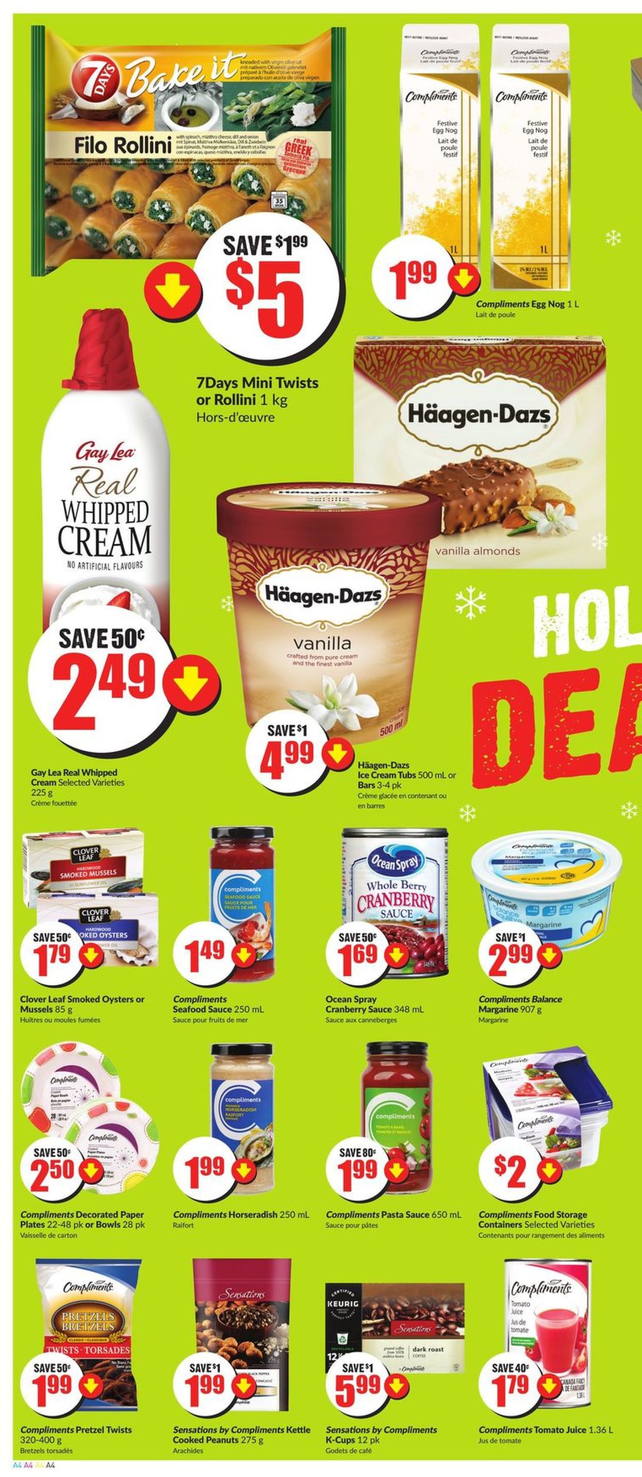 FreshCo. HOLIDAY DEALS 2019 Flyer - 12/12-12/18/2019 (Page 5)