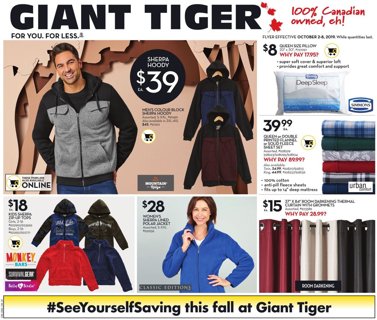 Giant Tiger Flyer - 10/02-10/08/2019 (Page 8)