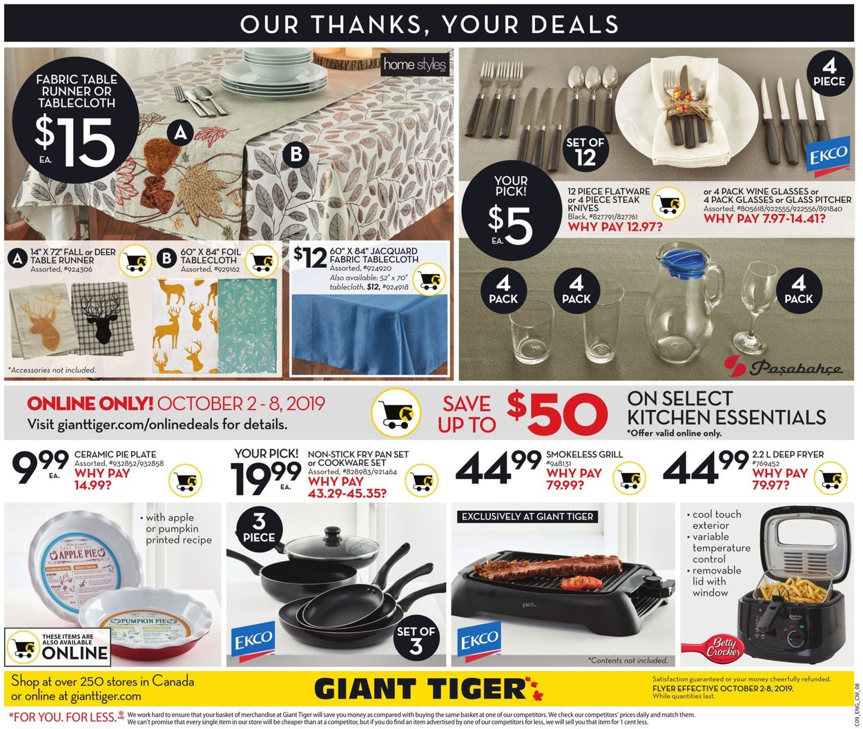 Giant Tiger Flyer - 10/02-10/08/2019 (Page 15)