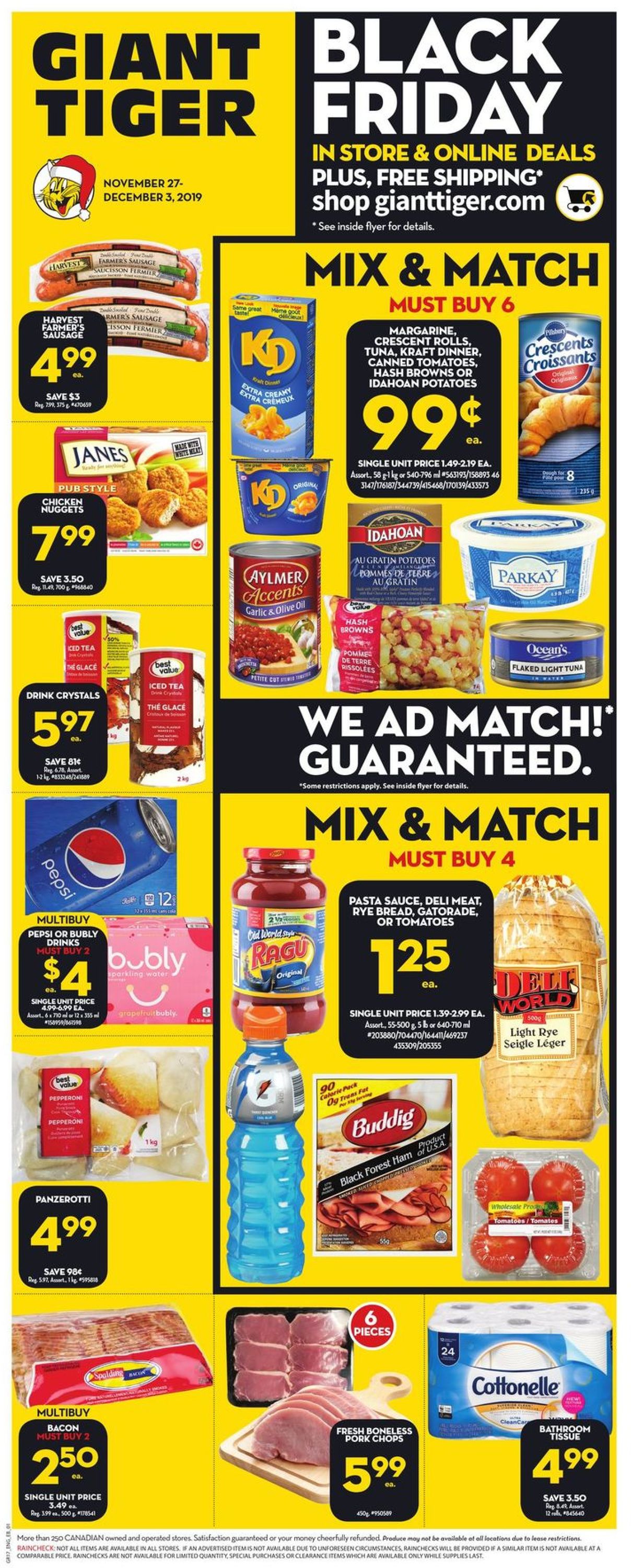 Giant Tiger - Black Friday 2019 Flyer - 11/27-12/03/2019 (Page 3)