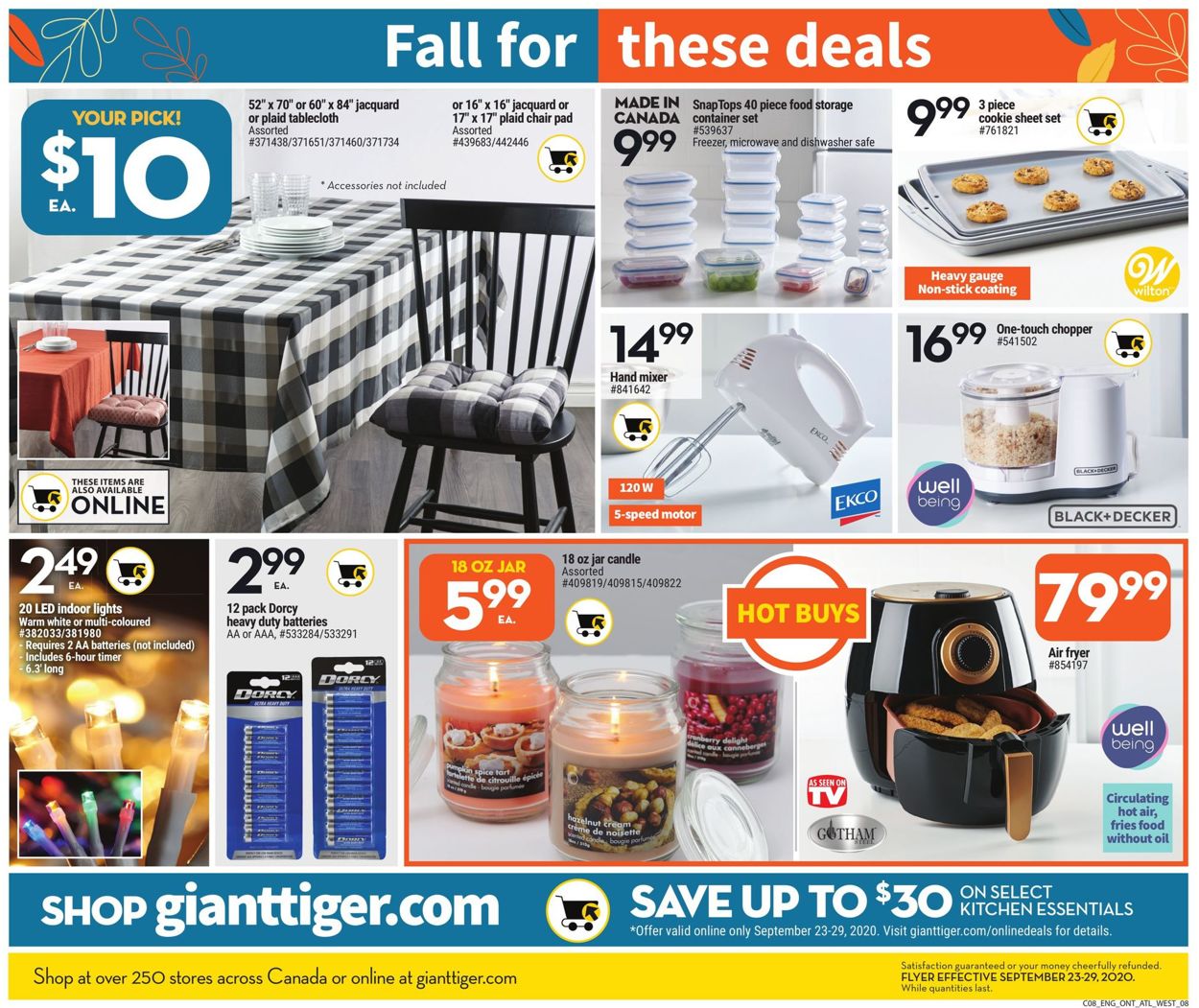 Giant Tiger Flyer - 09/23-09/29/2020 (Page 18)