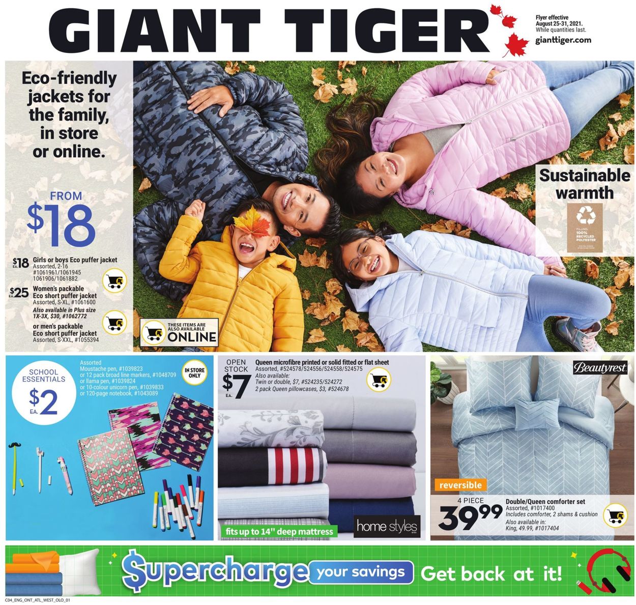 Giant Tiger Flyer - 08/25-08/31/2021 (Page 4)
