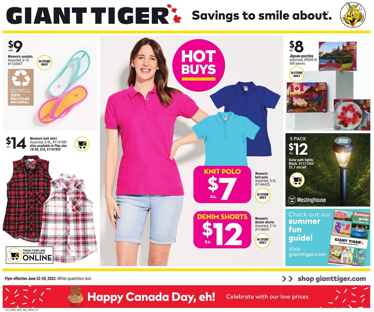 Giant Tiger Flyer - 06/22-06/28/2022 (Page 7)