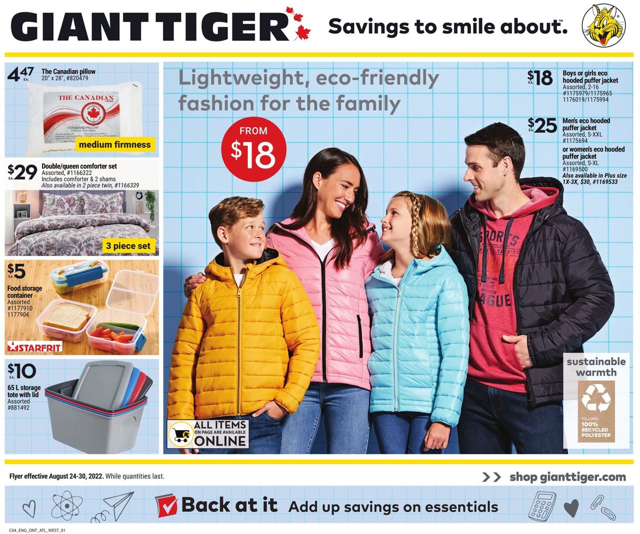 Giant Tiger Flyer - 08/24-08/30/2022 (Page 6)