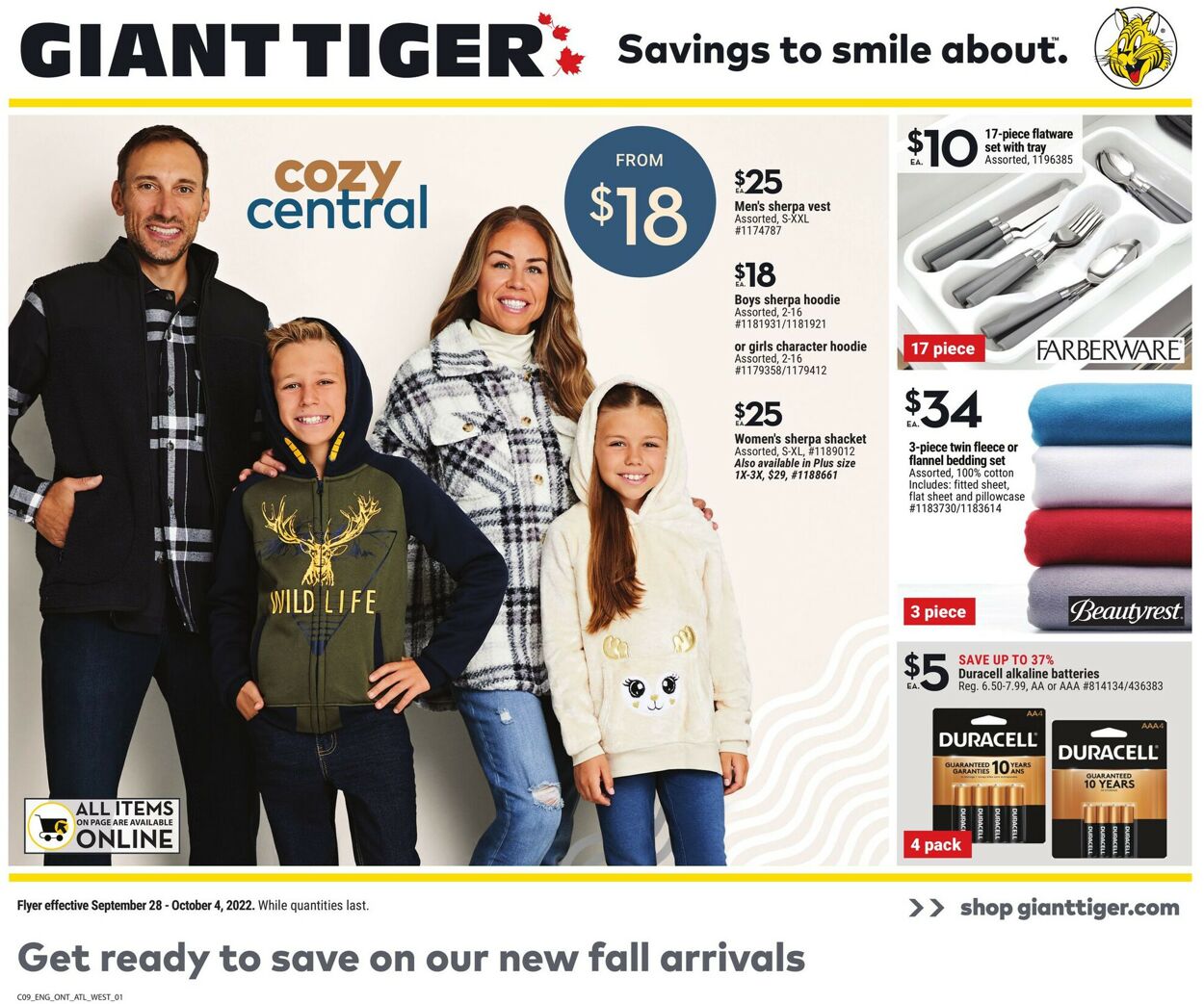Giant Tiger Flyer - 09/28-10/04/2022 (Page 8)