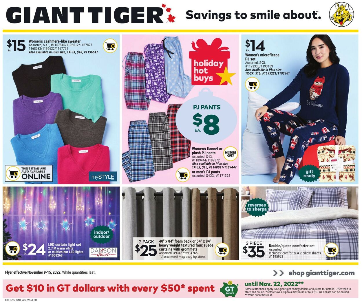 Giant Tiger Flyer - 11/09-11/15/2022 (Page 9)