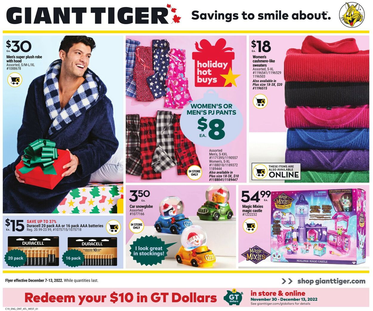 Giant Tiger Flyer - 12/07-12/13/2022 (Page 13)