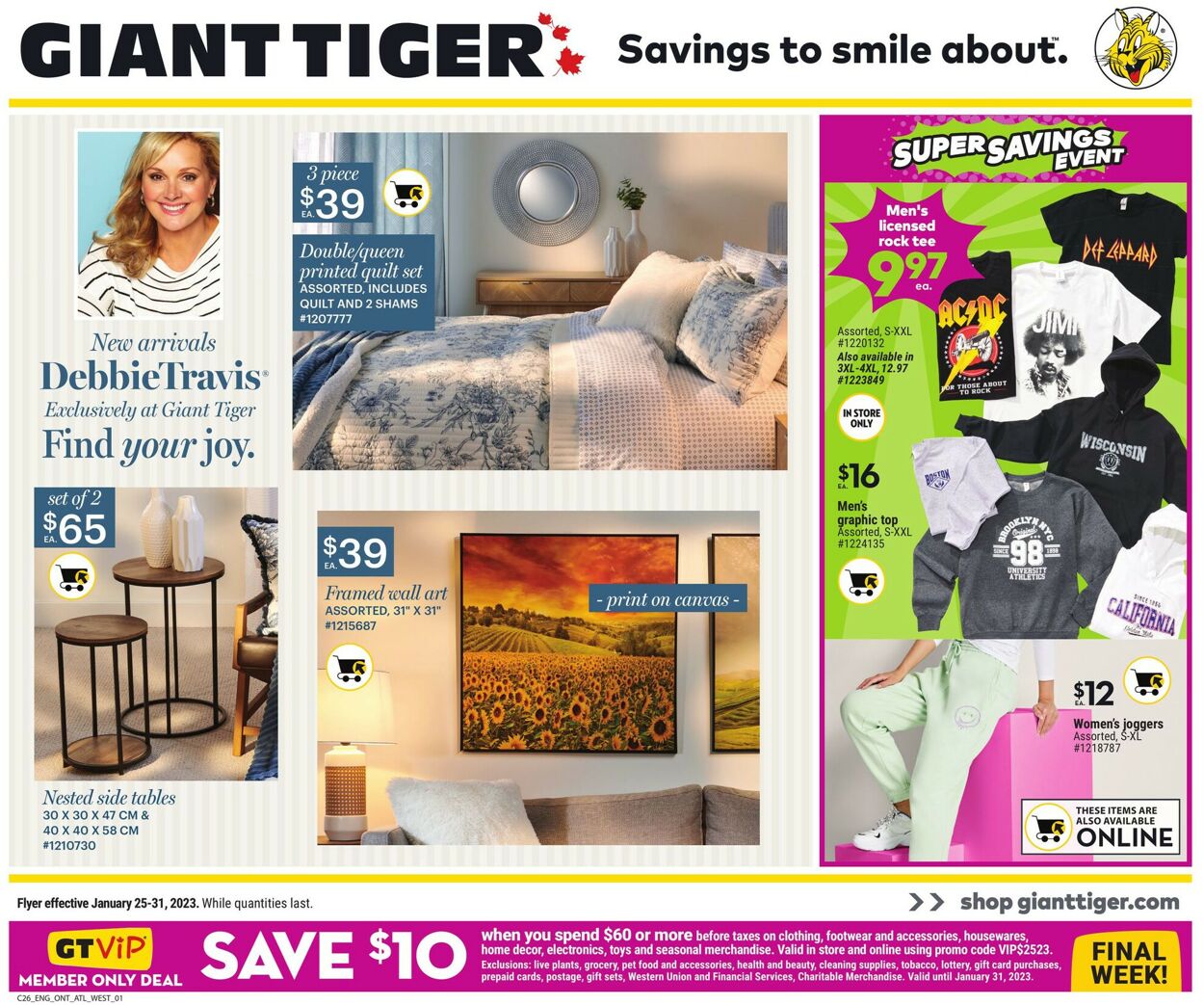 Giant Tiger Flyer - 01/25-01/31/2023 (Page 6)