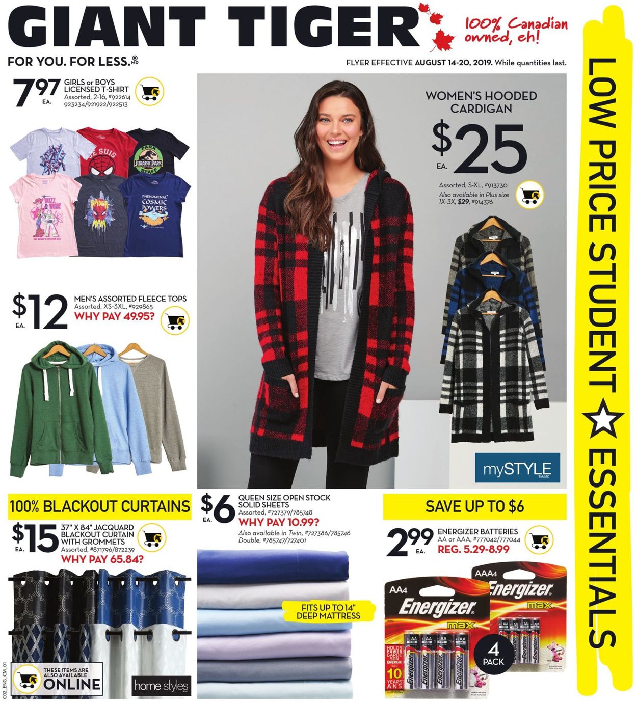 Giant Tiger Flyer - 08/14-08/20/2019 (Page 6)