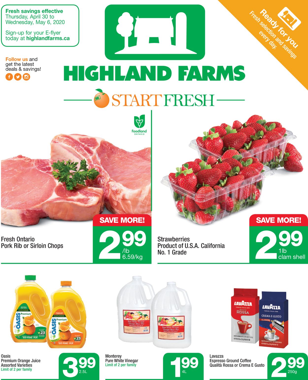 Highland Farms Flyer - 04/30-05/06/2020