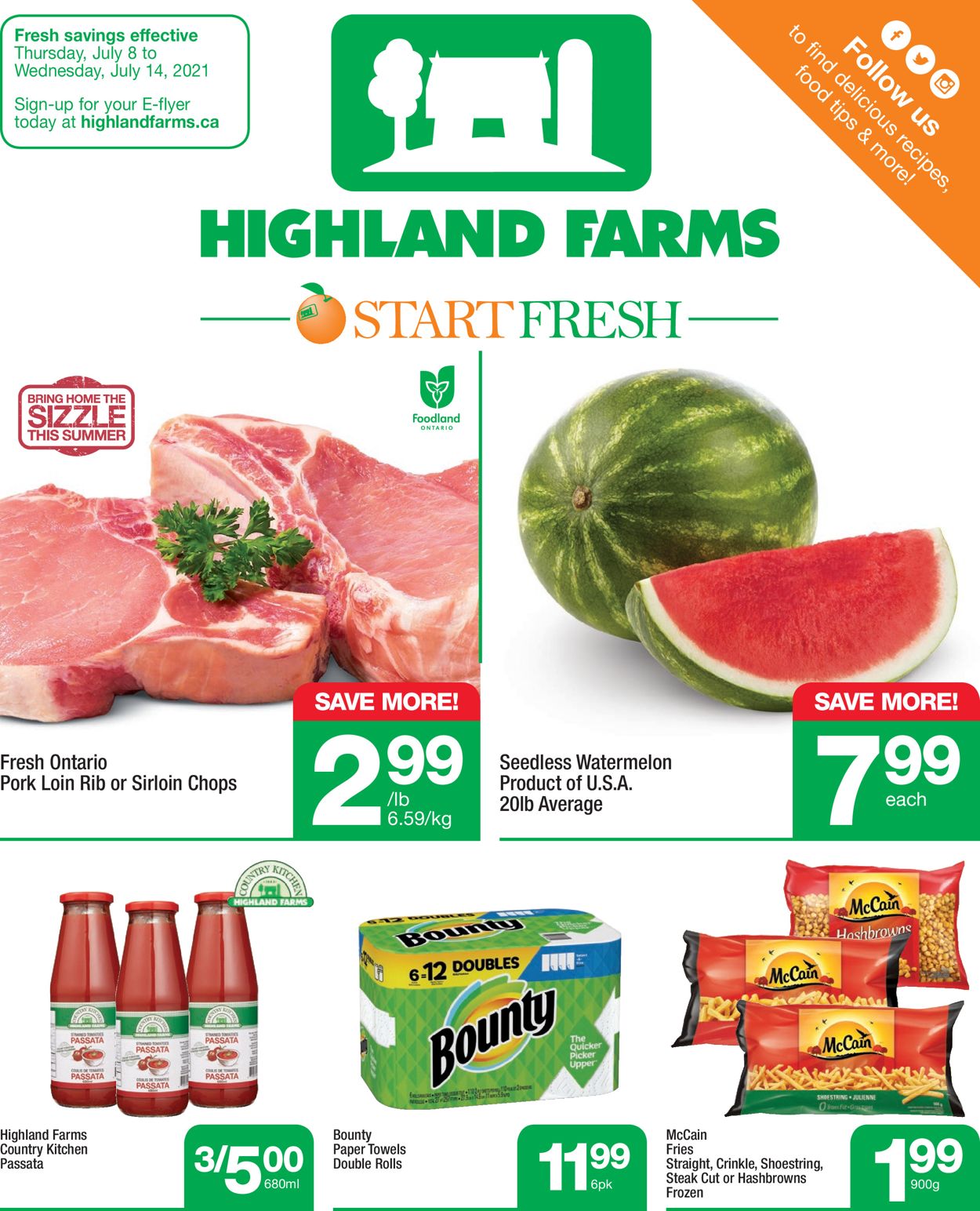 Highland Farms Flyer - 07/08-07/14/2021