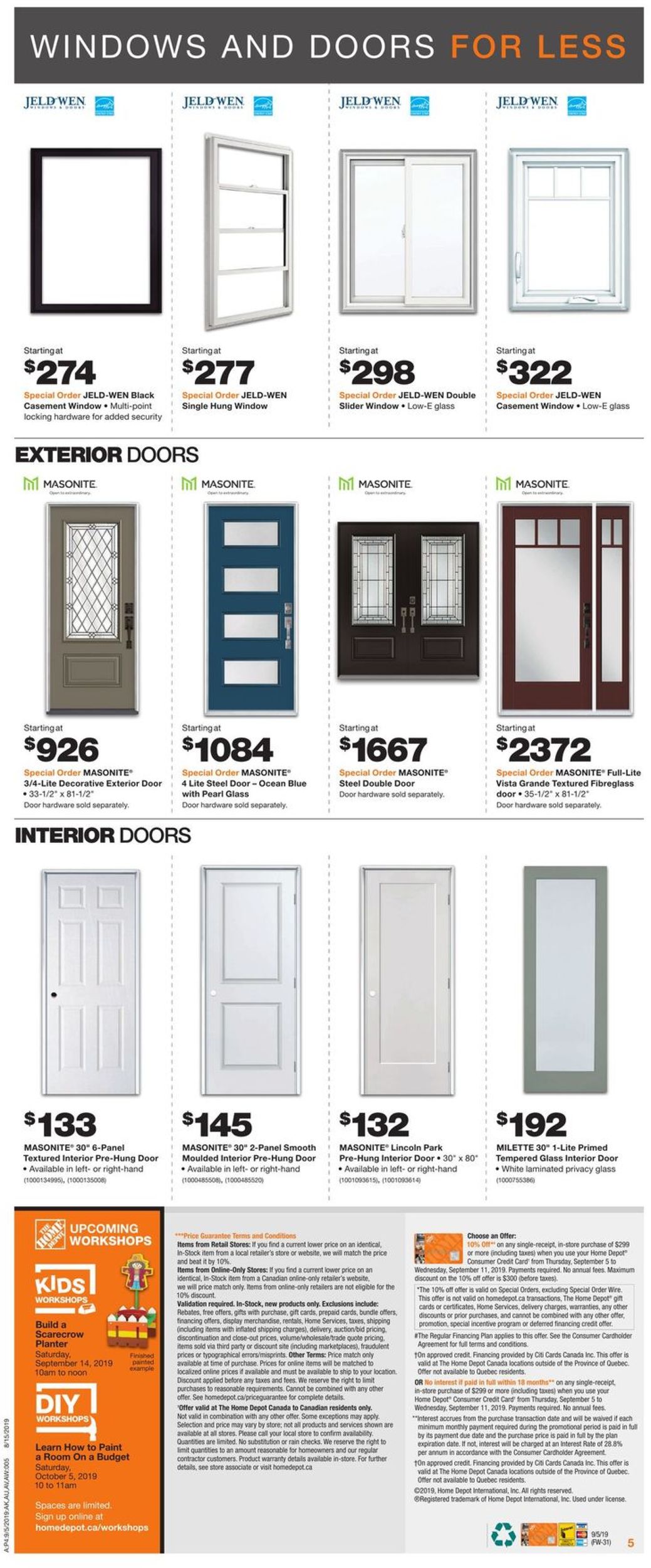 Home Depot Flyer - 09/05-09/11/2019 (Page 6)