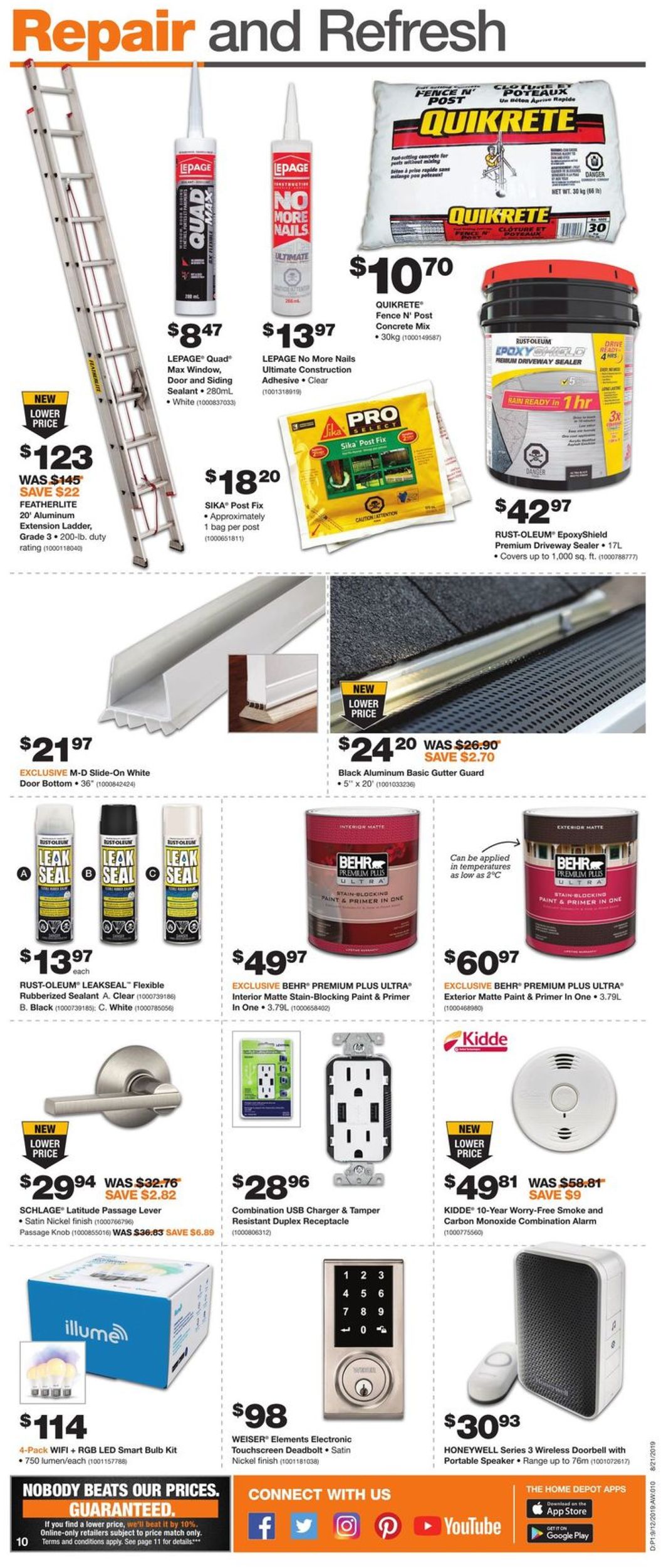 Home Depot Flyer - 09/12-09/18/2019 (Page 12)