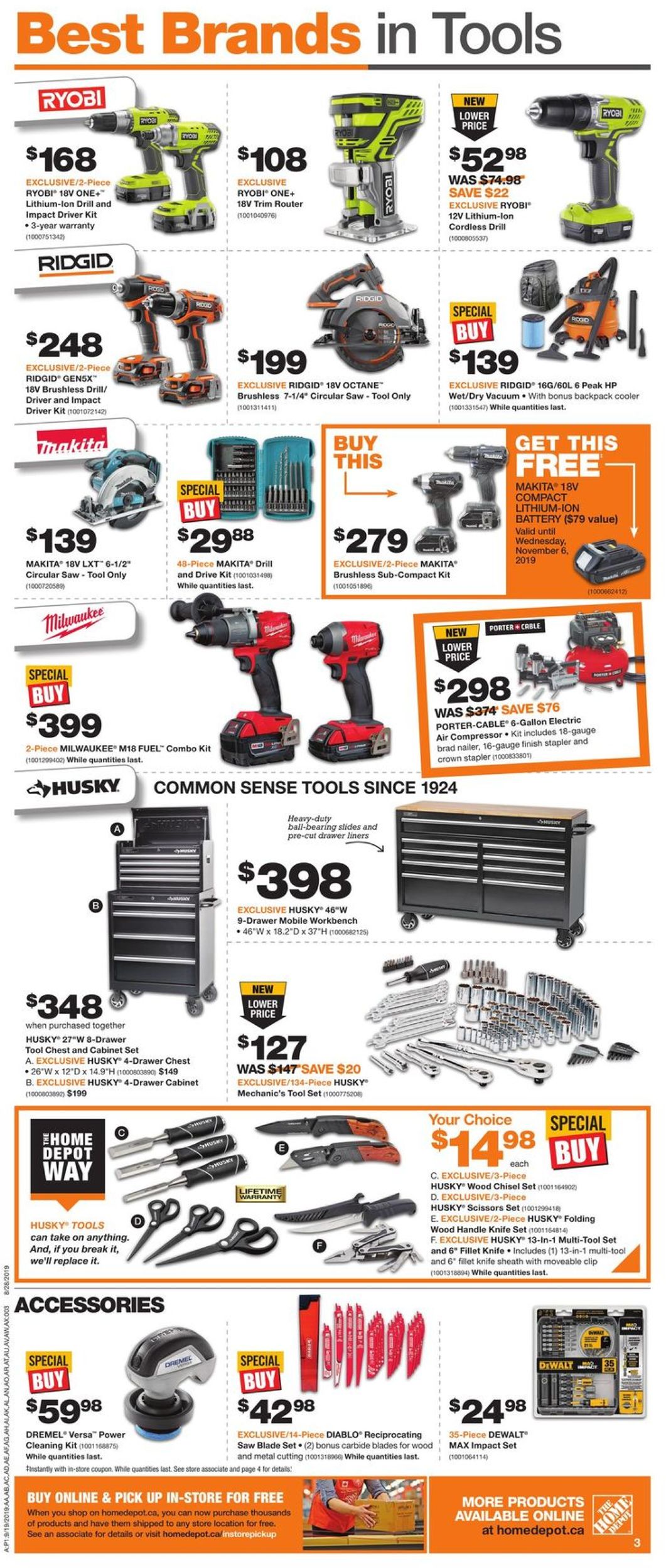 Home Depot Flyer - 09/19-09/25/2019 (Page 3)