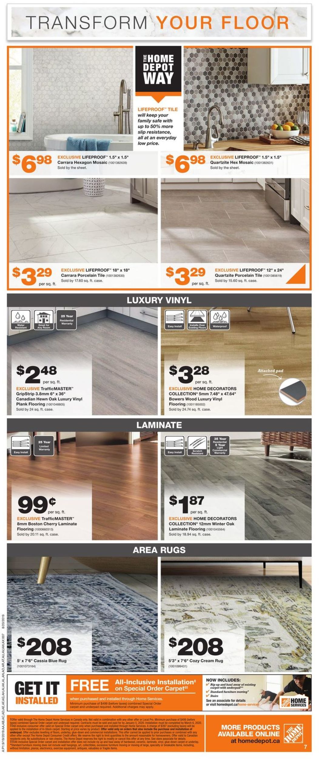 Home Depot Flyer - 09/19-09/25/2019 (Page 7)