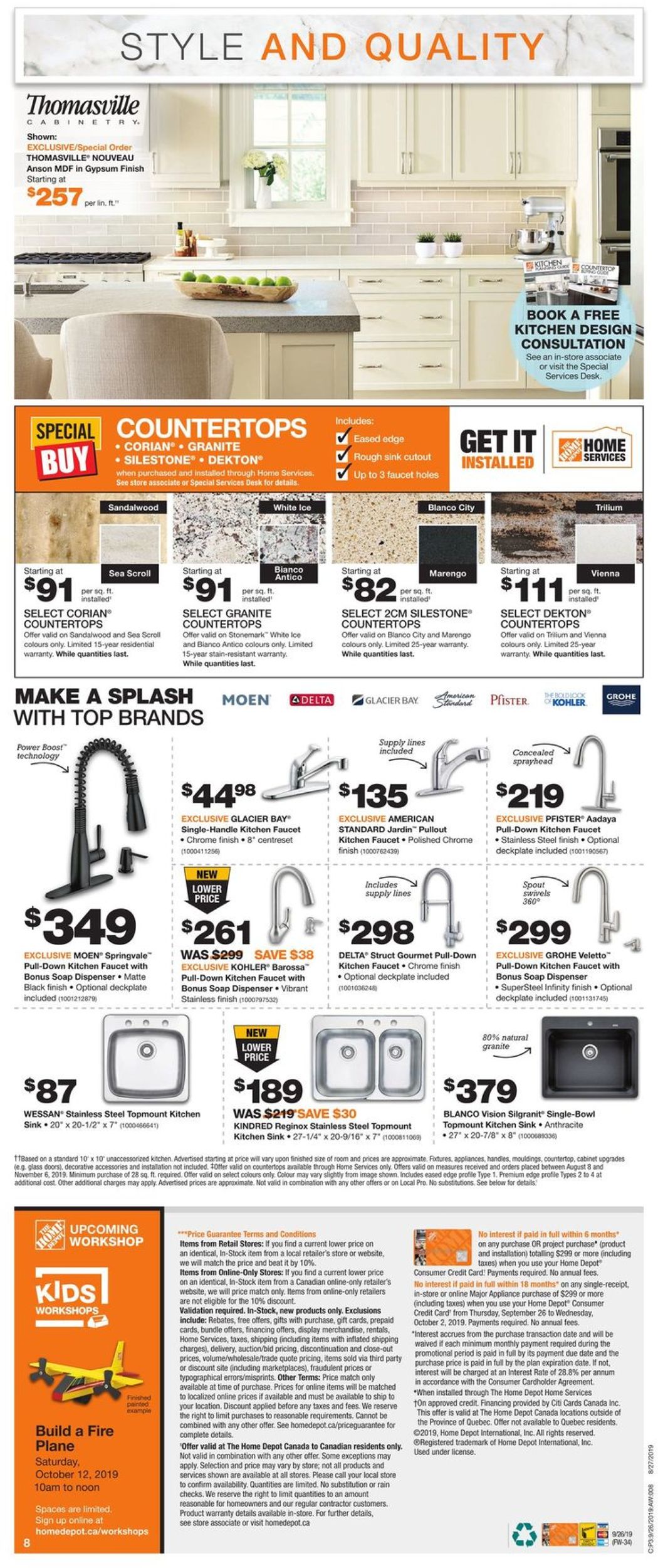 Home Depot Flyer - 09/26-10/02/2019 (Page 9)