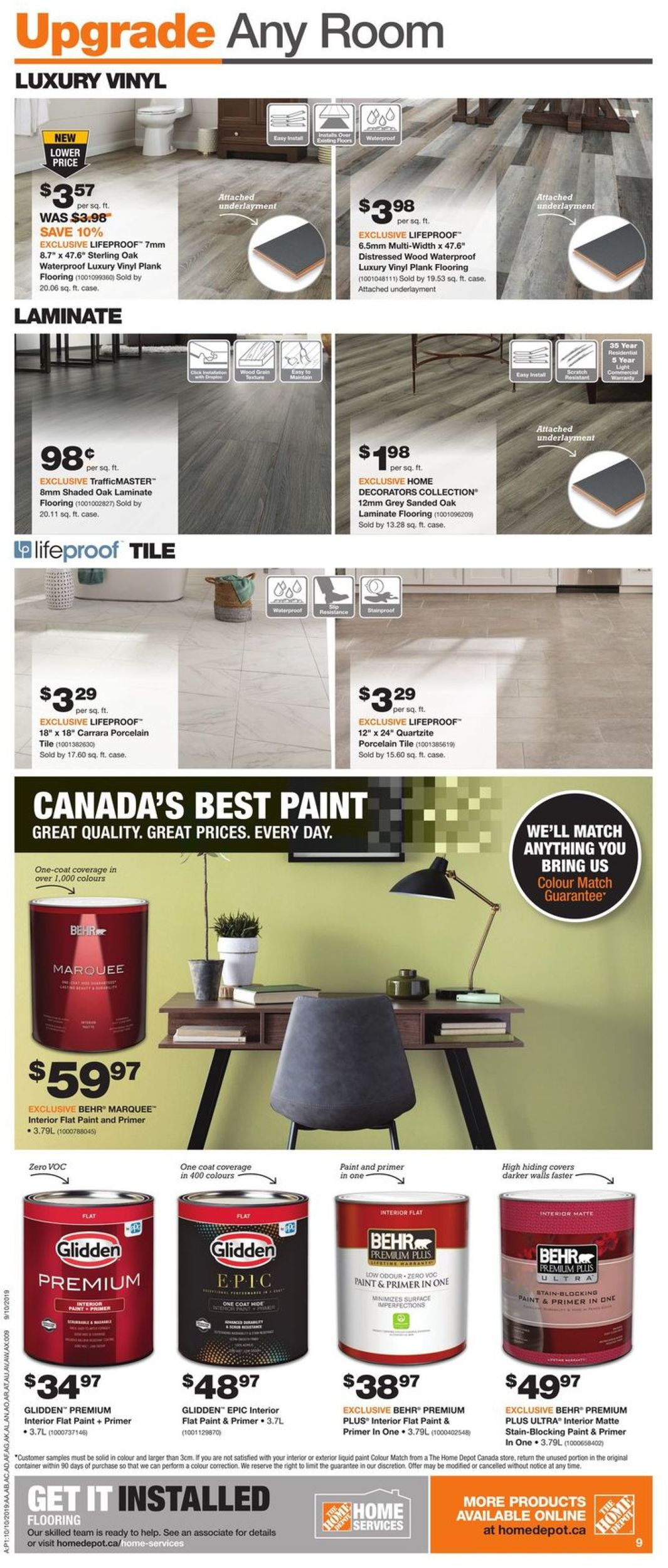 Home Depot Flyer - 10/10-10/16/2019 (Page 15)