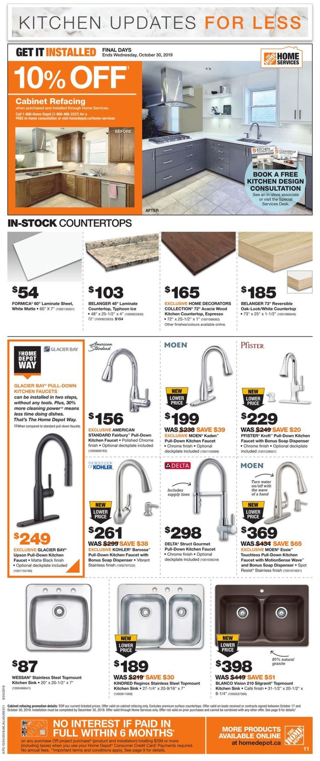 Home Depot Flyer - 10/24-10/30/2019 (Page 15)