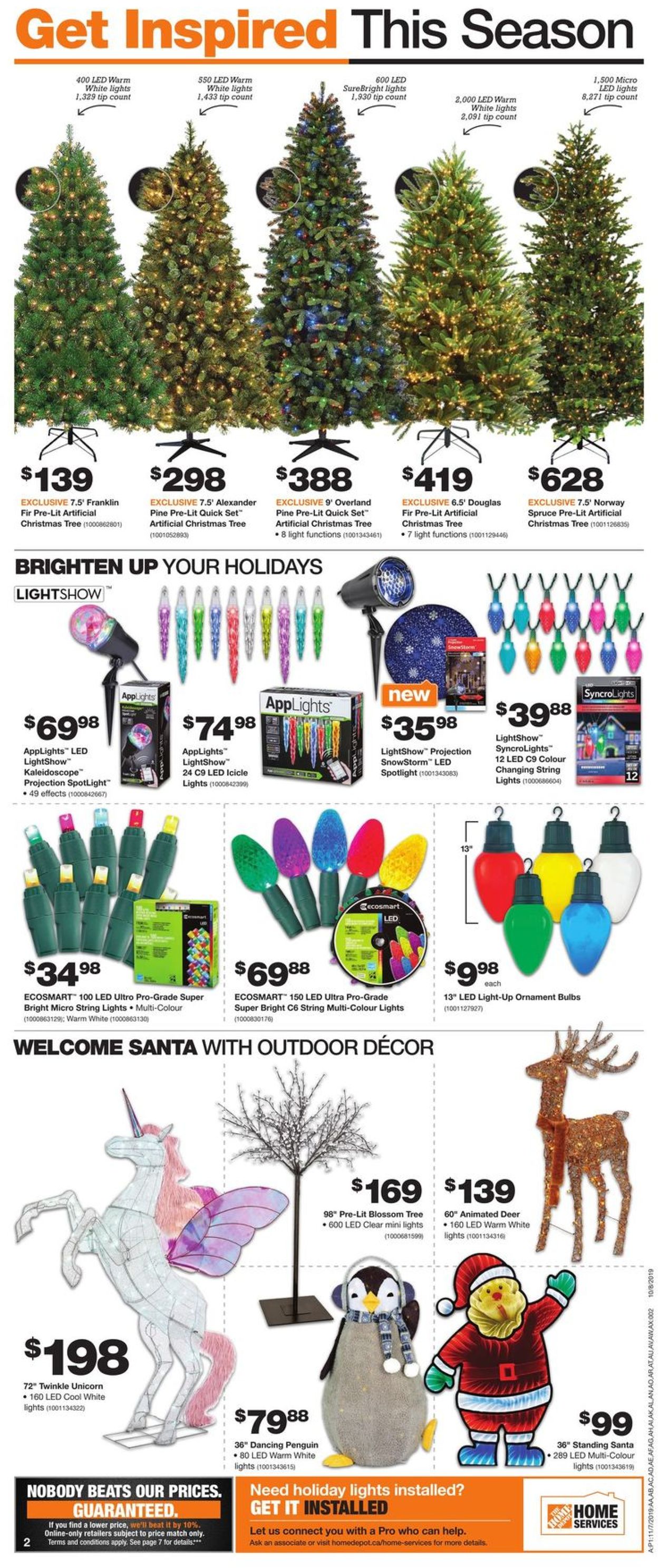 Home Depot Flyer - 11/07-11/13/2019 (Page 4)