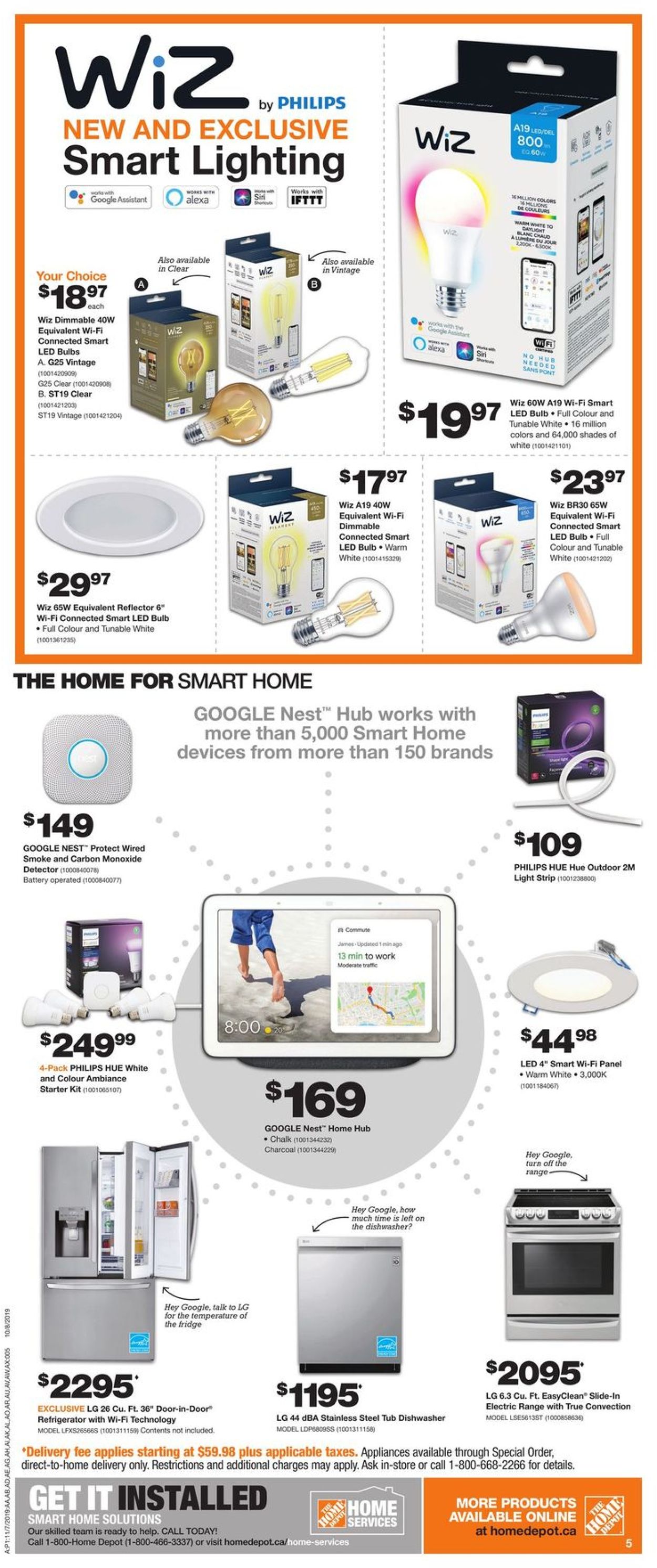 Home Depot Flyer - 11/07-11/13/2019 (Page 9)