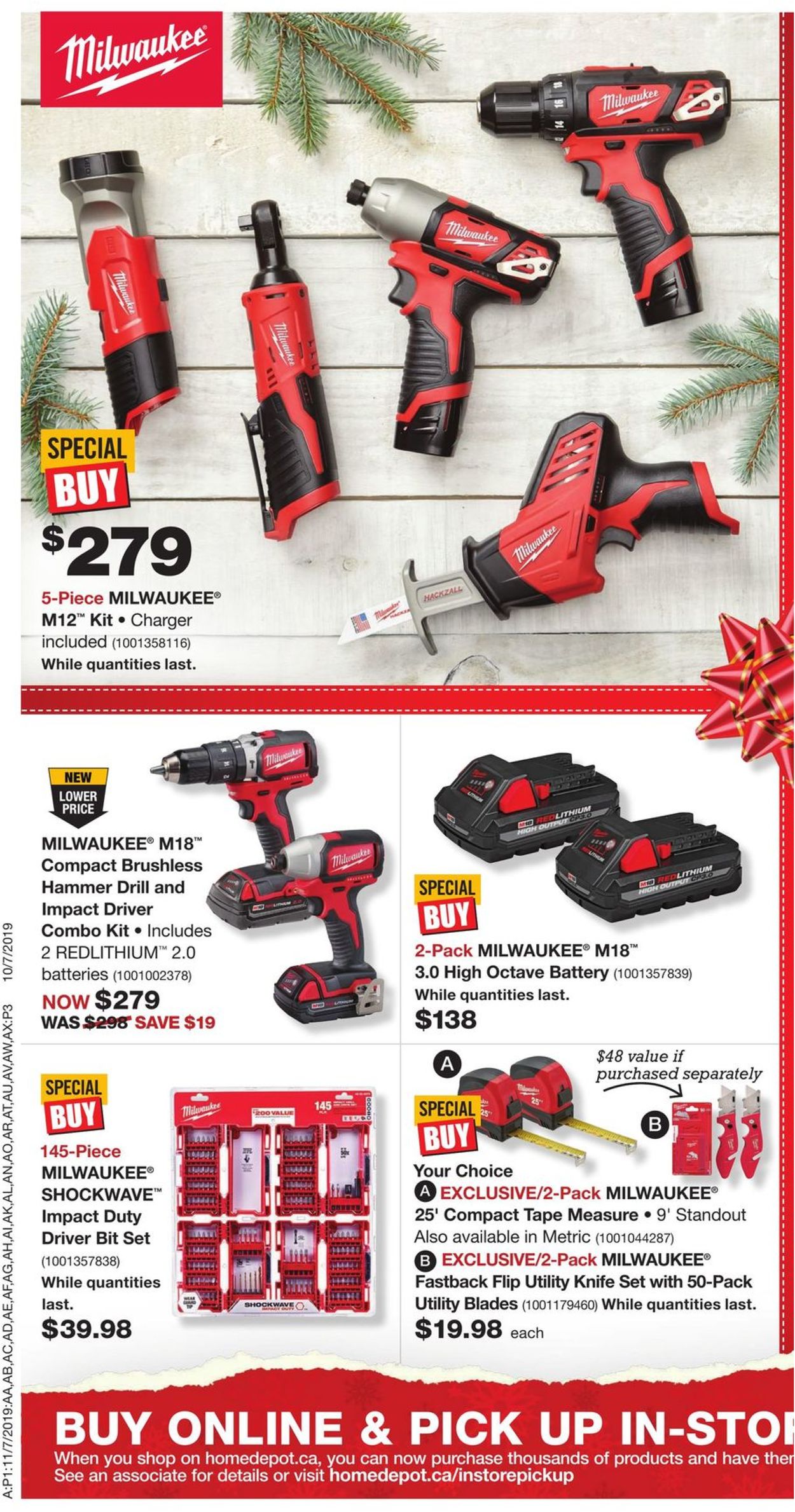Home Depot Flyer - 11/07-11/13/2019 (Page 20)