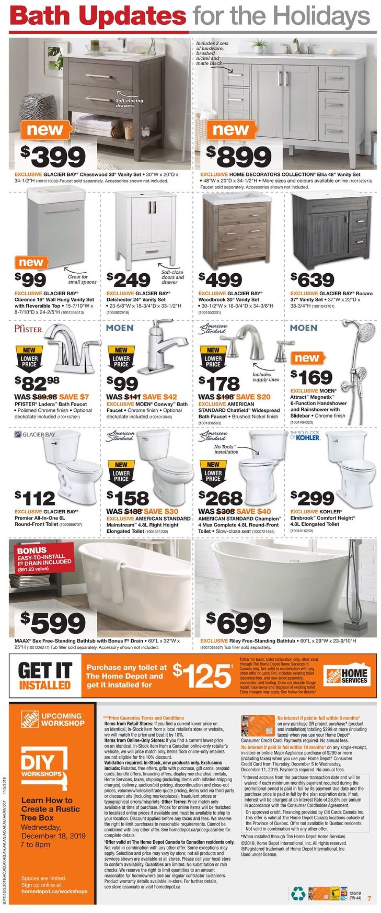 Home Depot - Christmas 2019 Flyer Flyer - 12/05-12/11/2019 (Page 8)