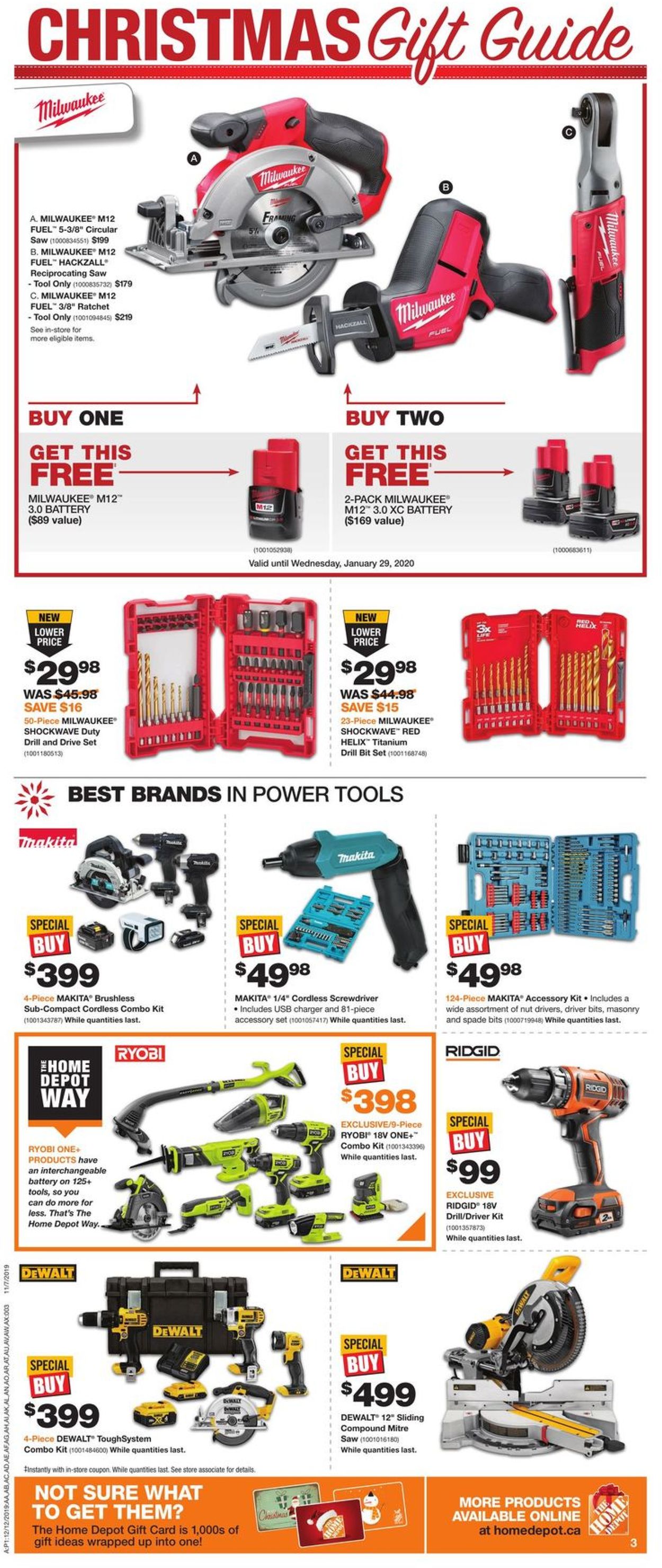 Home Depot - Christmas 2019 Flyer Flyer - 12/12-12/18/2019 (Page 5)
