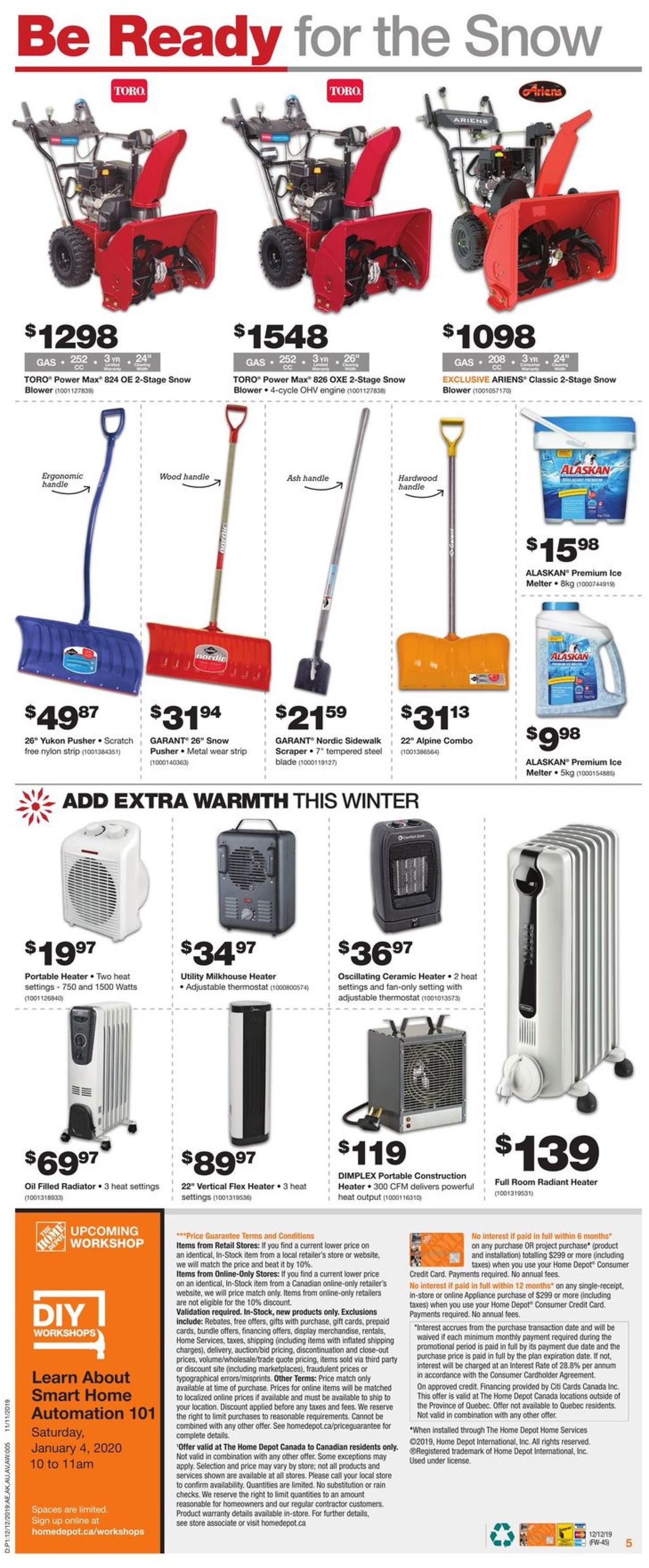 Home Depot - Christmas 2019 Flyer Flyer - 12/12-12/18/2019 (Page 8)