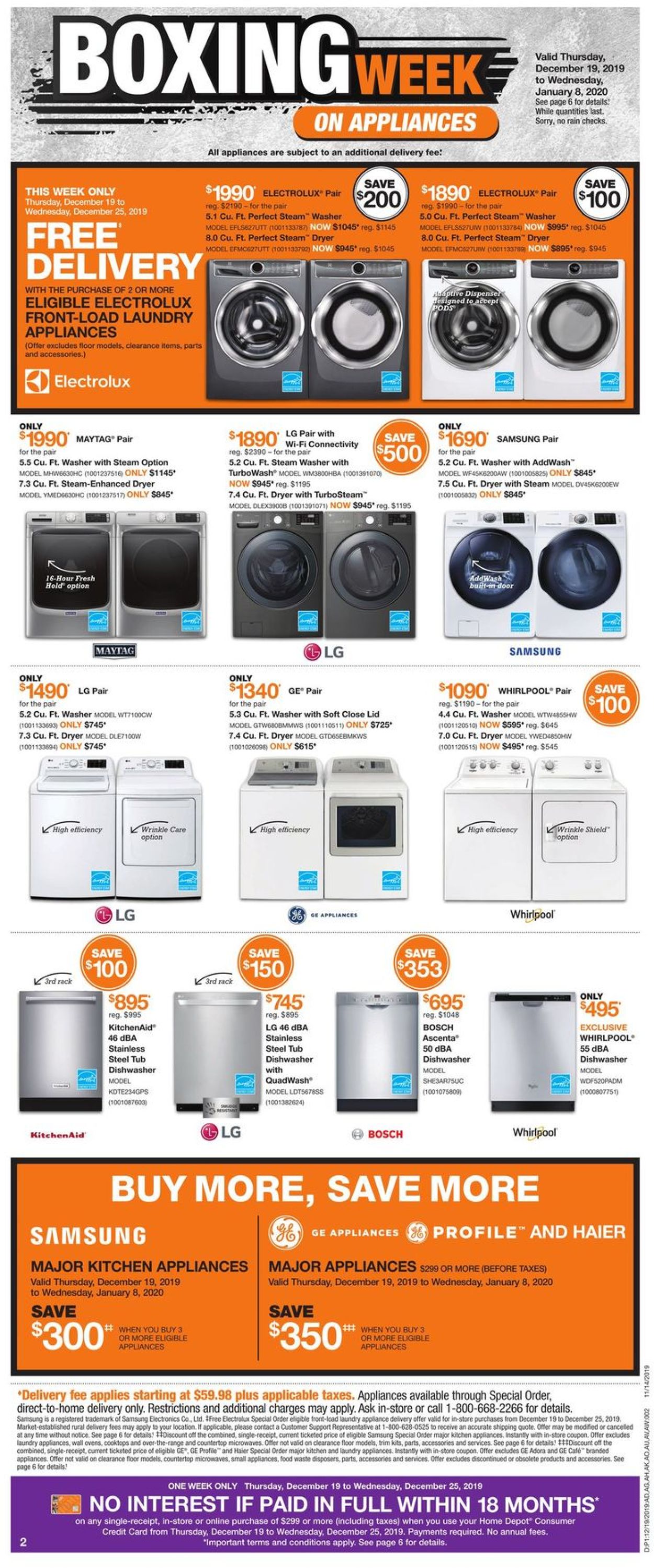 Home Depot - Christmas 2019 Flyer - Boxing Week Deals Flyer - 12/19-12/25/2019 (Page 3)