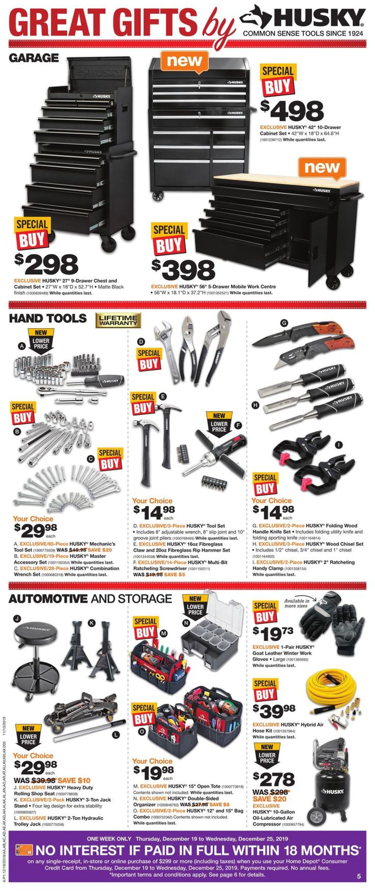 Home Depot - Christmas 2019 Flyer - Boxing Week Deals Flyer - 12/19-12/25/2019 (Page 7)