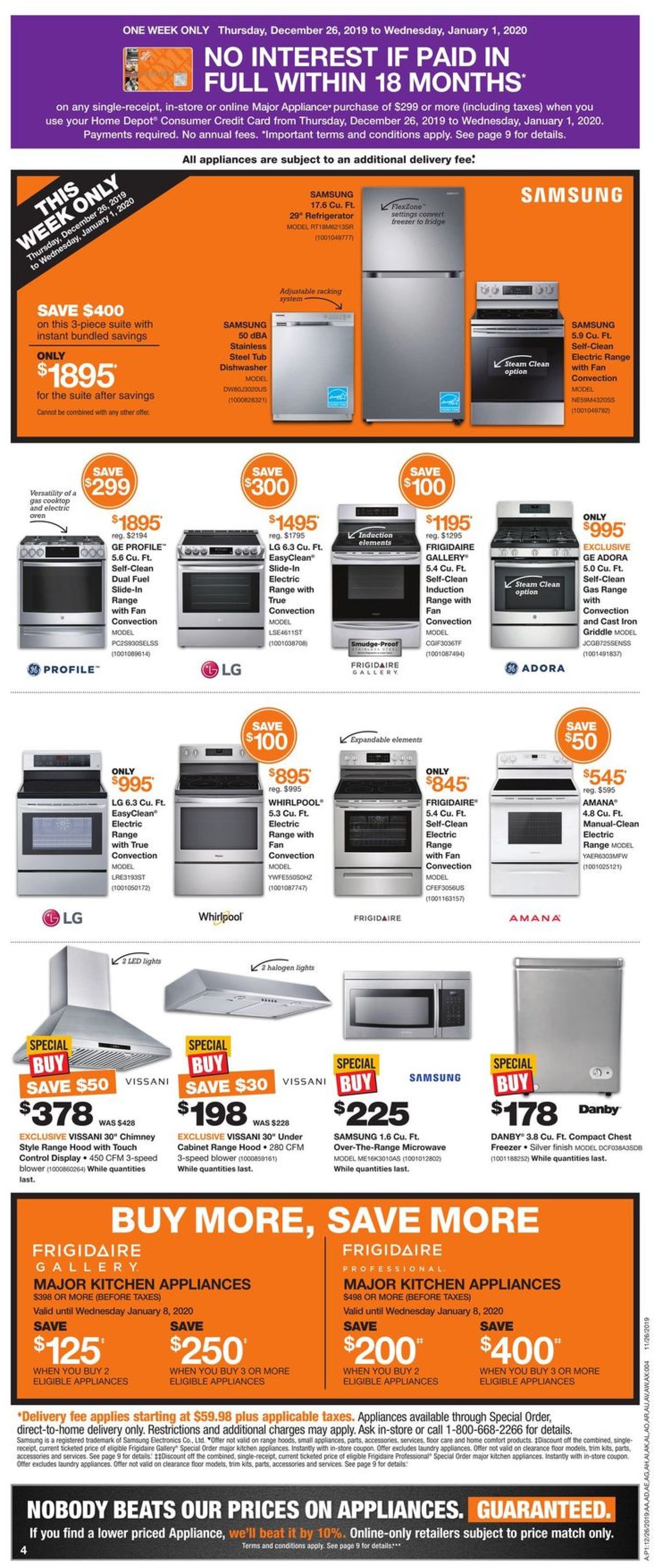 Home Depot - Boxing Week SALE Flyer - 12/26-01/01/2020 (Page 5)