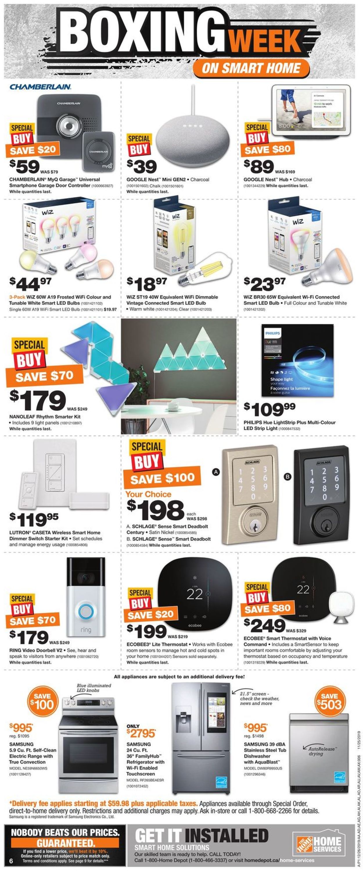 Home Depot - Boxing Week SALE Flyer - 12/26-01/01/2020 (Page 7)