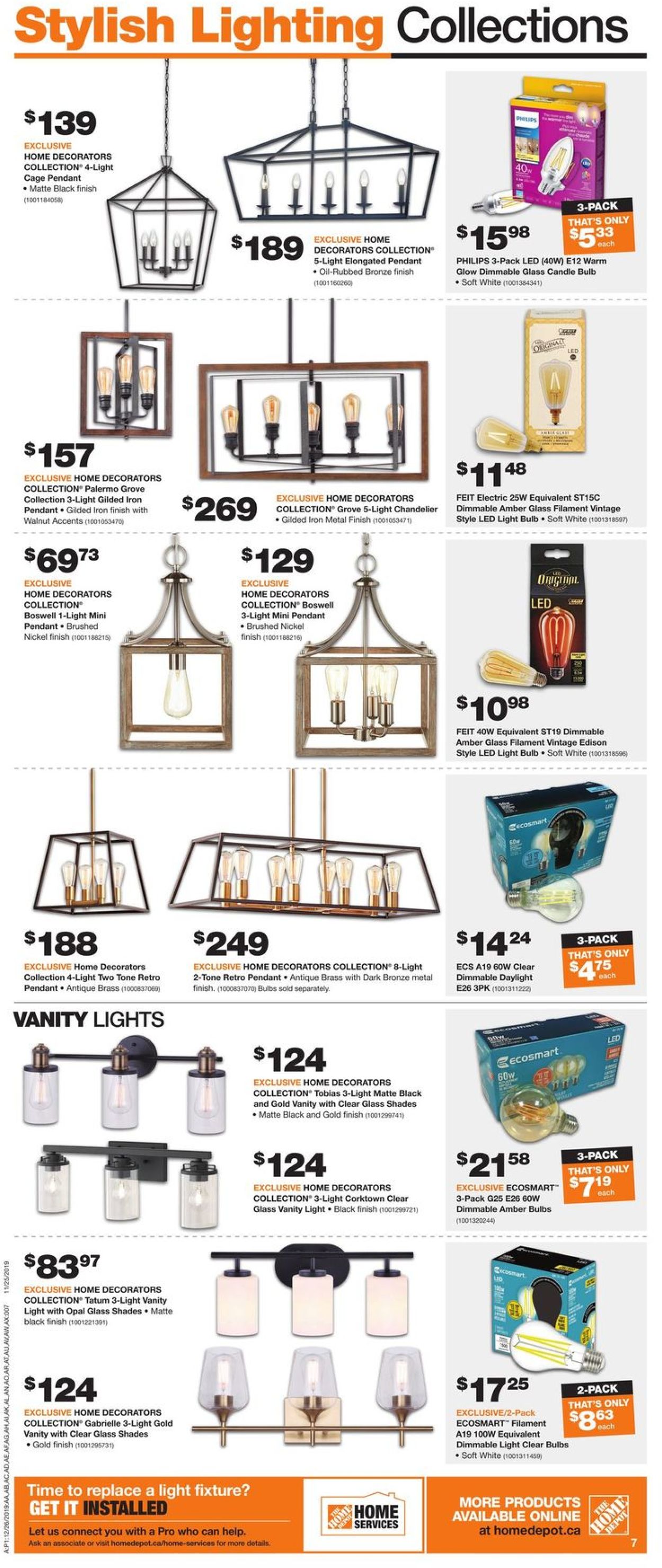 Home Depot - Boxing Week SALE Flyer - 12/26-01/01/2020 (Page 9)