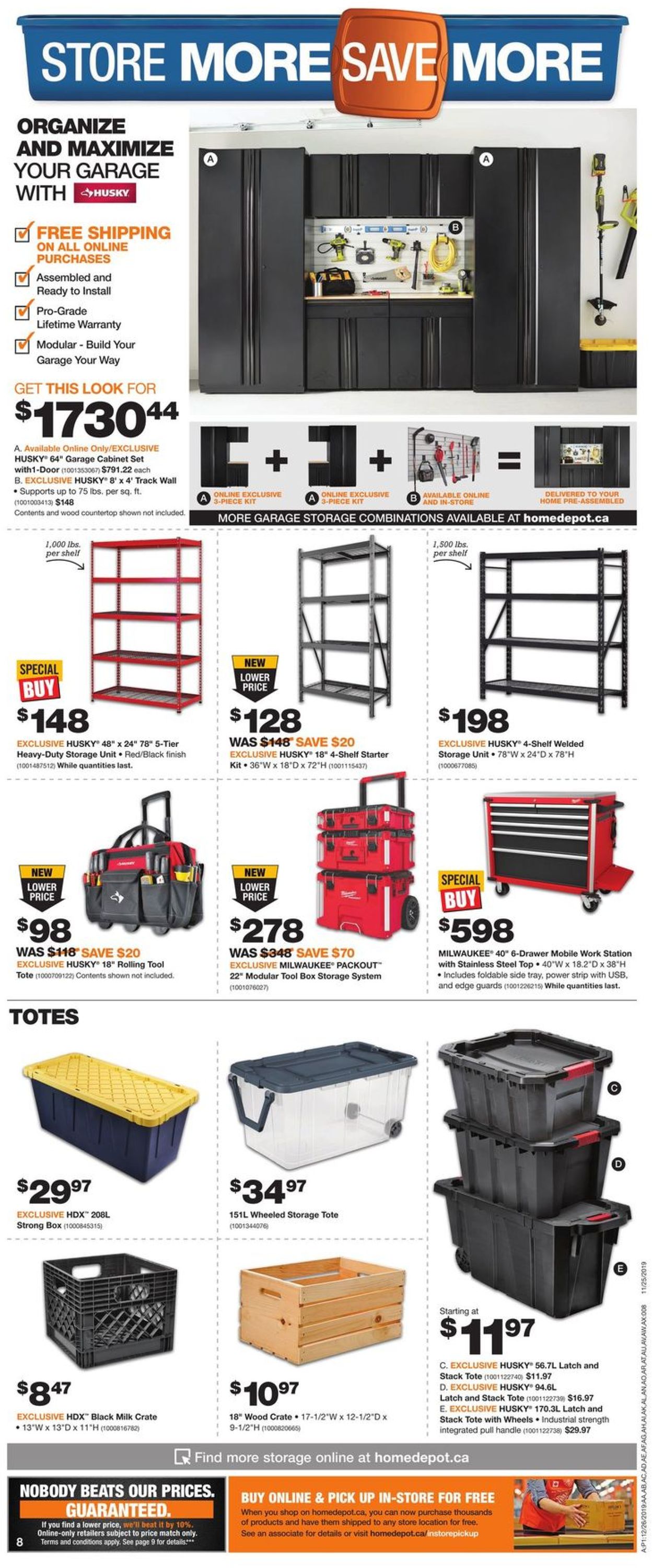 Home Depot - Boxing Week SALE Flyer - 12/26-01/01/2020 (Page 10)