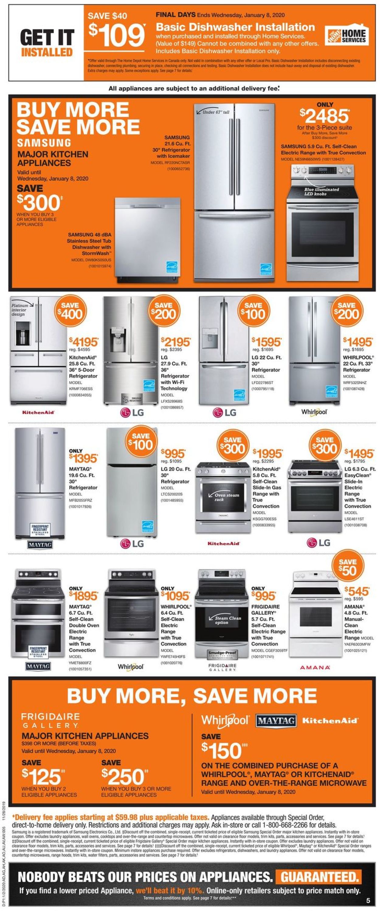 Home Depot Flyer - 01/02-01/08/2020 (Page 8)