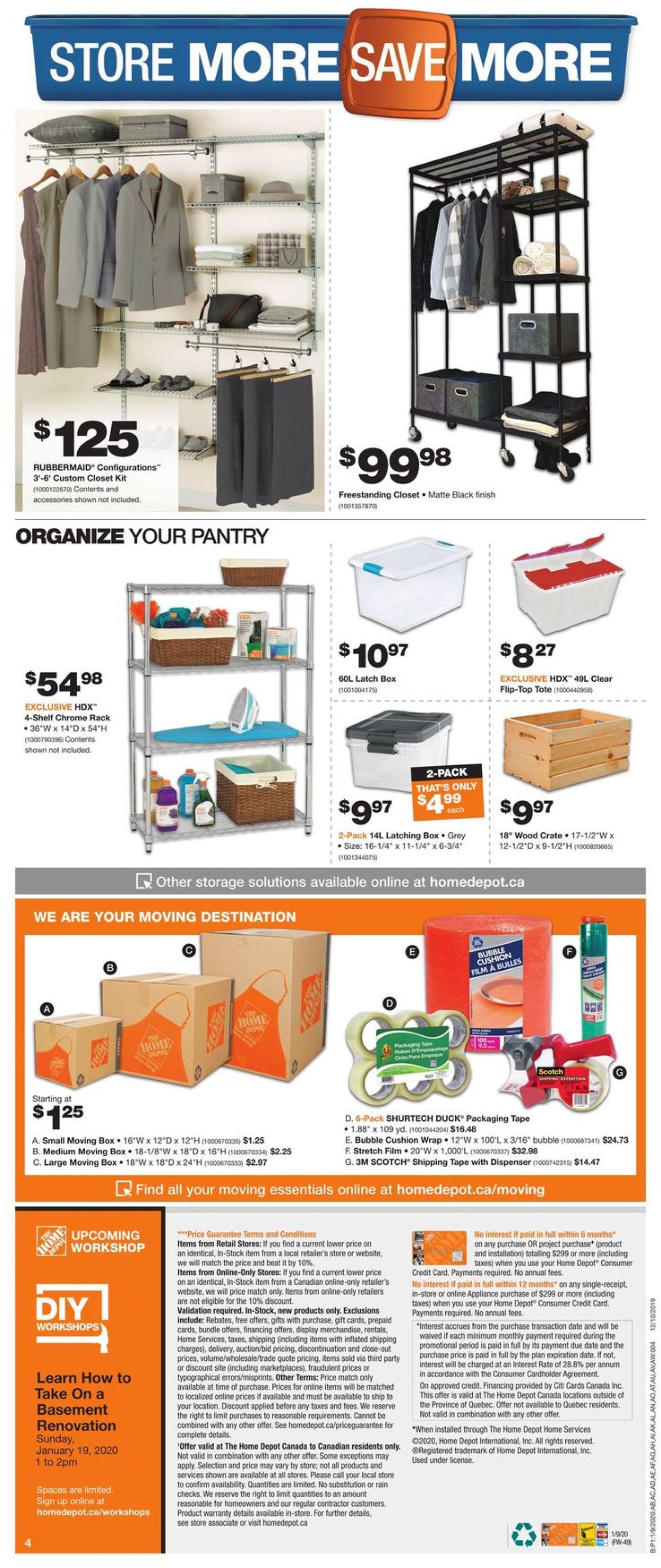 Home Depot Flyer - 01/09-01/15/2020 (Page 5)