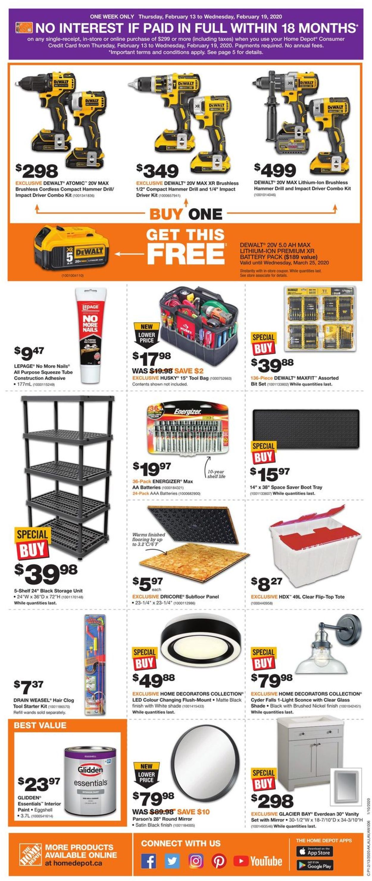 Home Depot Flyer - 02/13-02/19/2020 (Page 2)