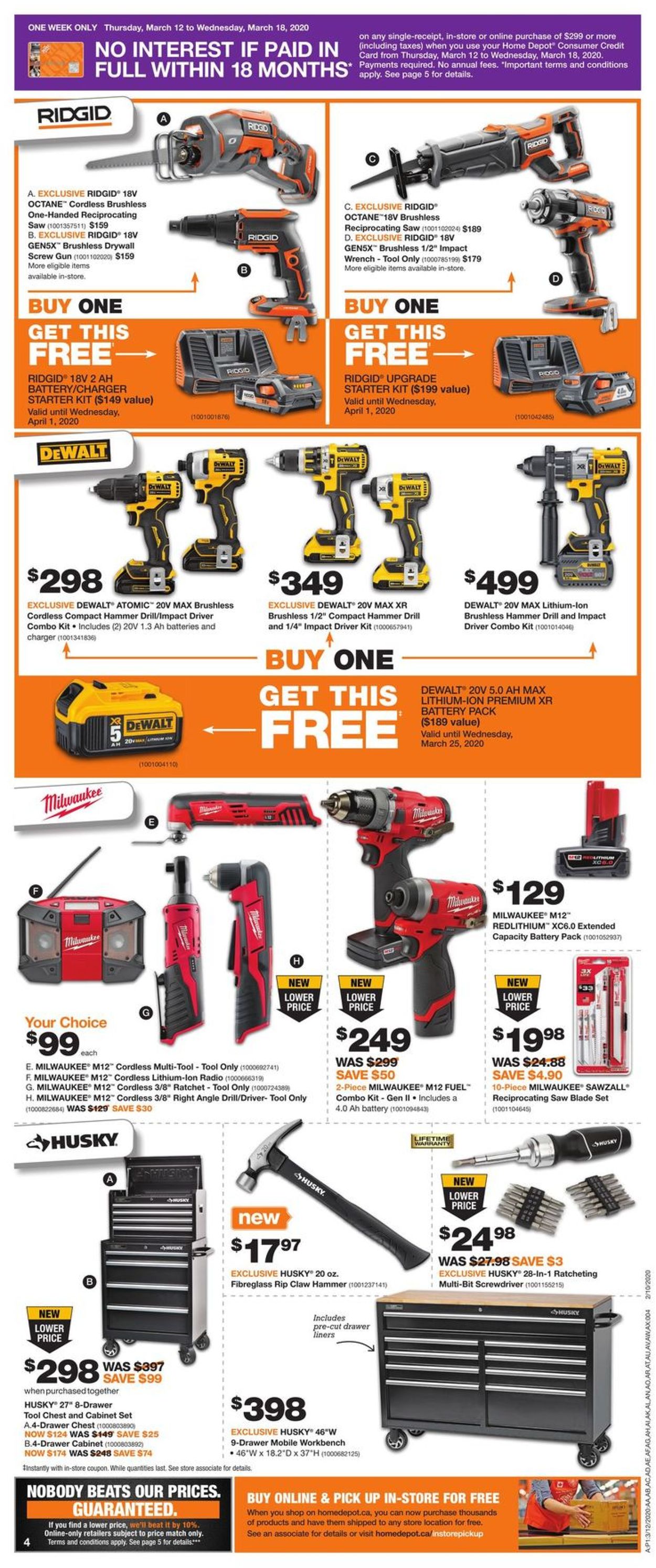 Home Depot Flyer - 03/12-03/18/2020 (Page 6)