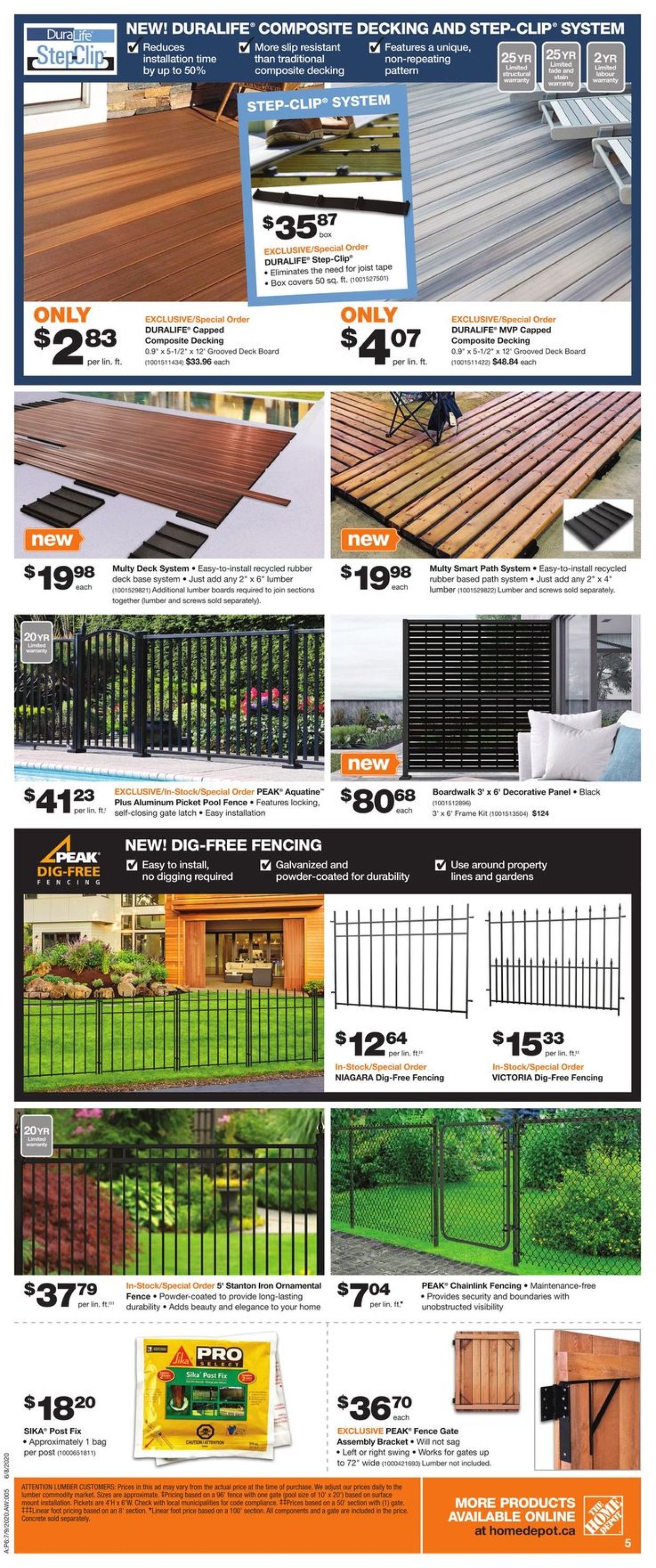 Home Depot Flyer - 07/09-07/15/2020 (Page 6)
