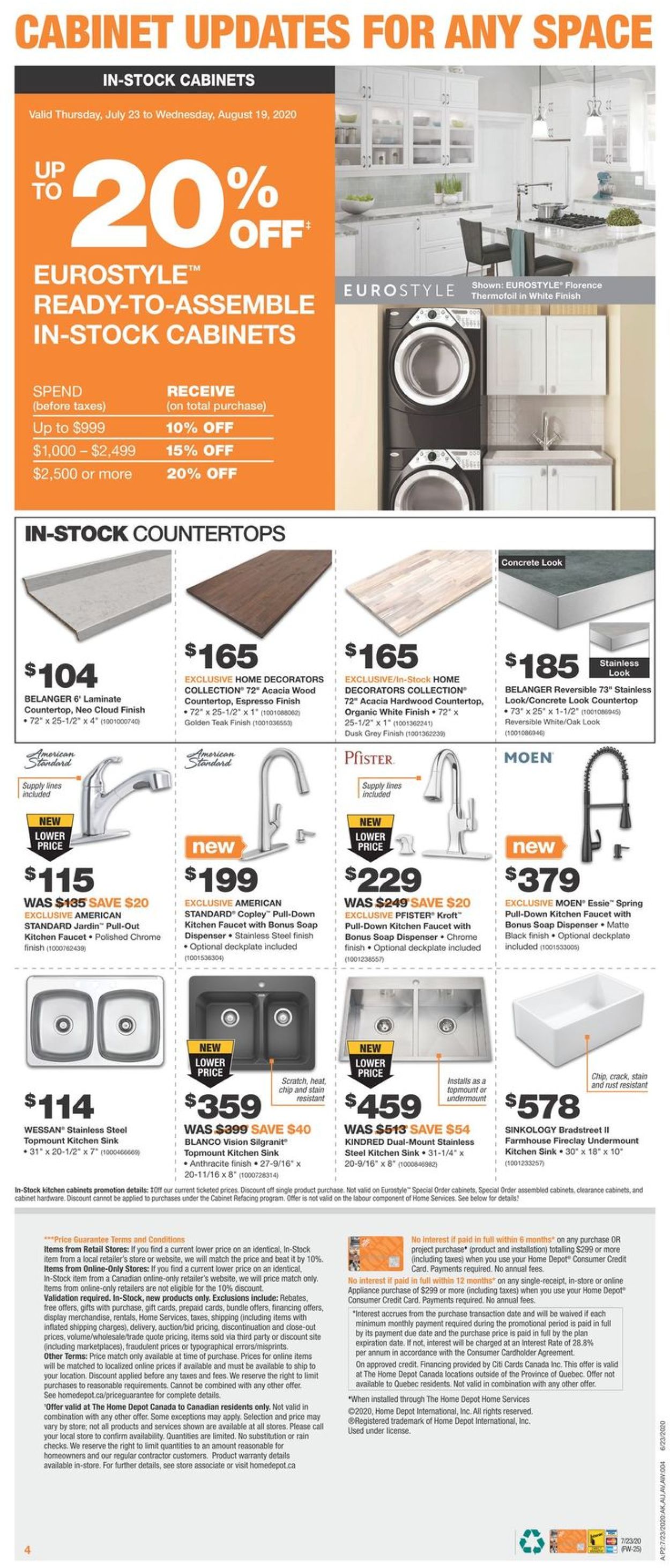 Home Depot Flyer - 07/23-07/29/2020 (Page 4)
