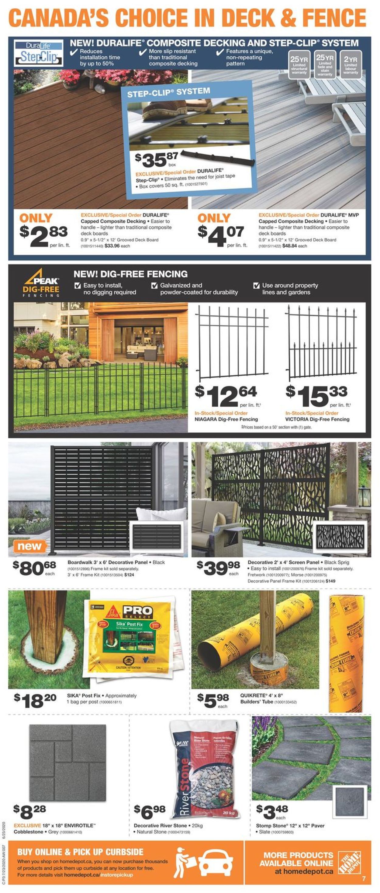 Home Depot Flyer - 07/23-07/29/2020 (Page 7)