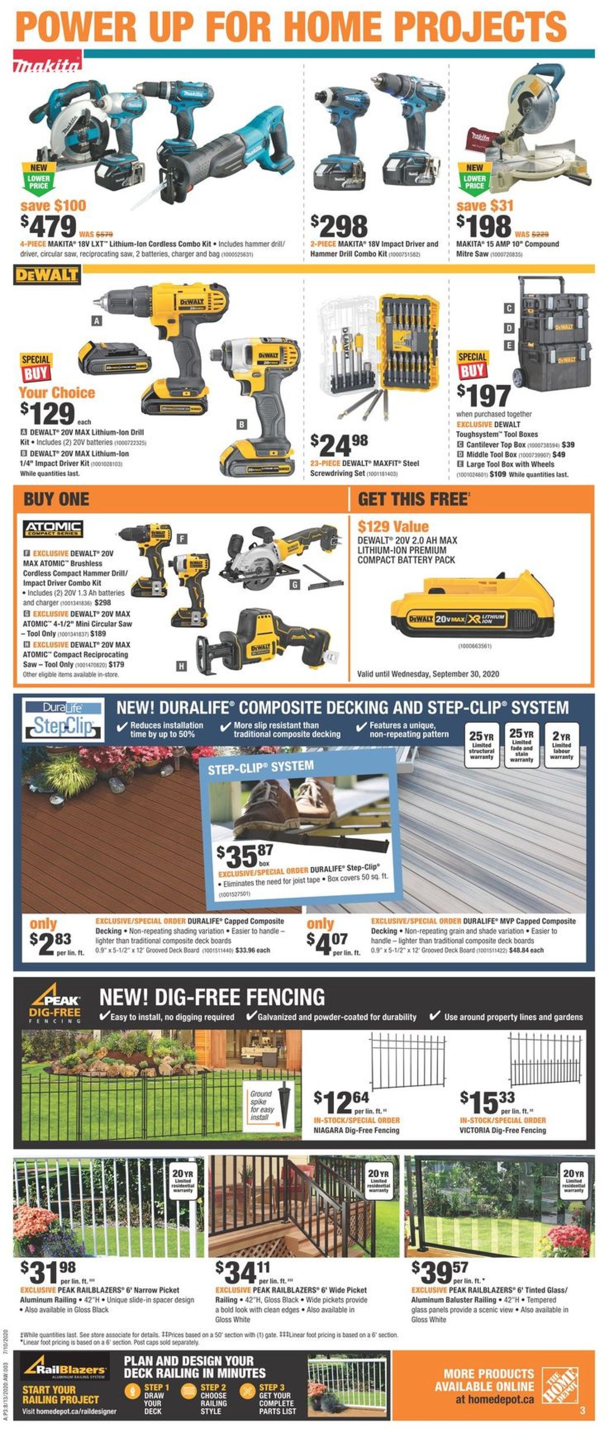Home Depot Flyer - 08/13-08/19/2020 (Page 3)