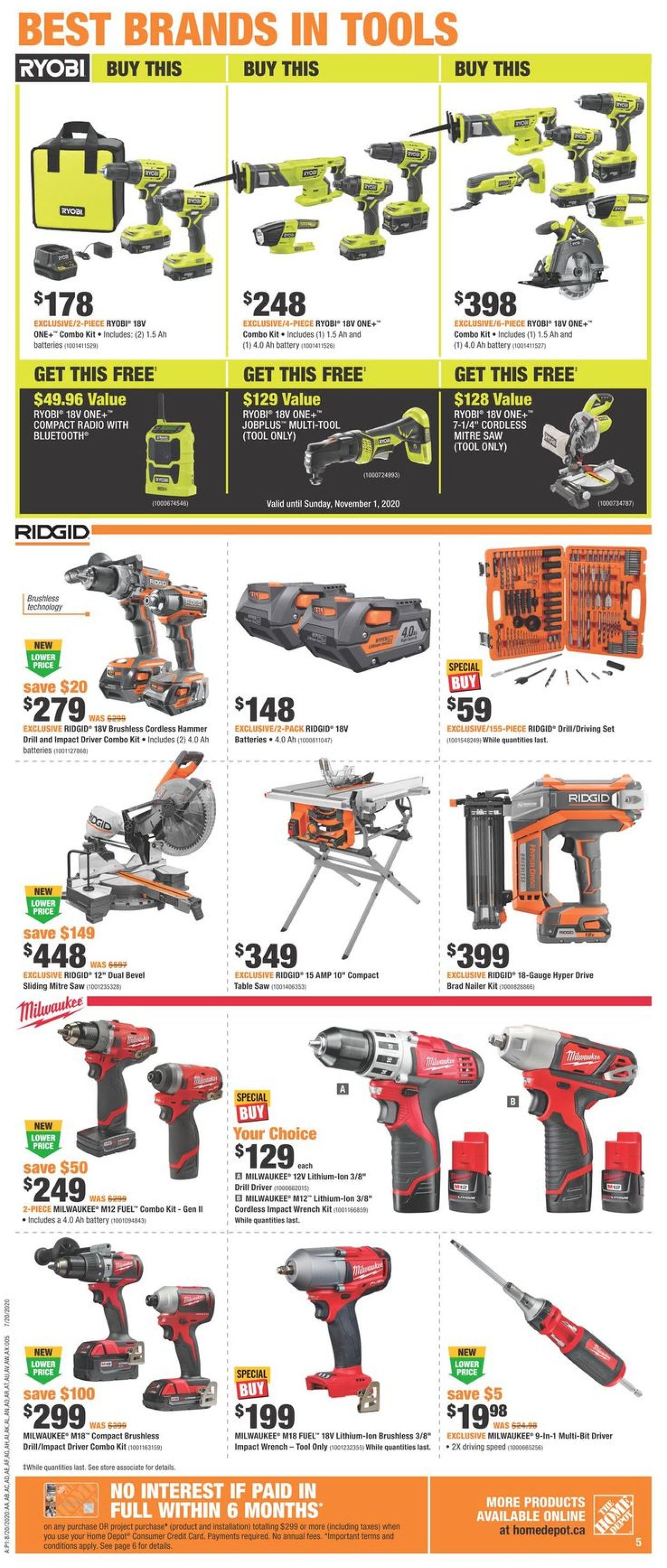 Home Depot Flyer - 08/20-08/26/2020 (Page 8)