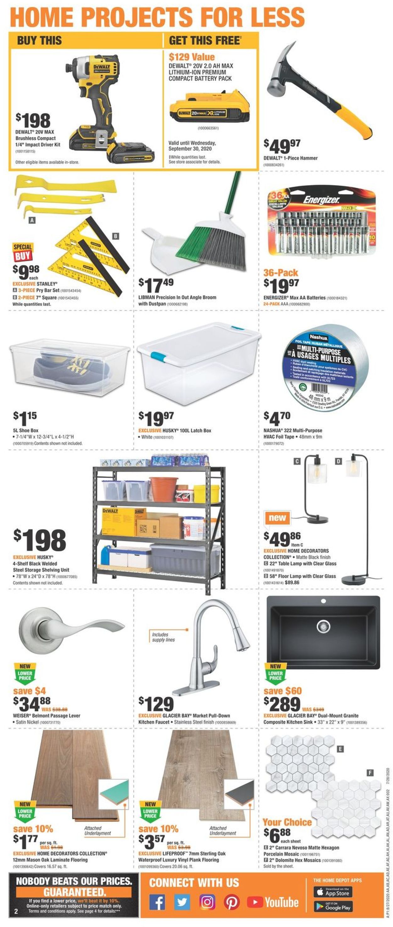 Home Depot Flyer - 08/27-09/02/2020 (Page 2)